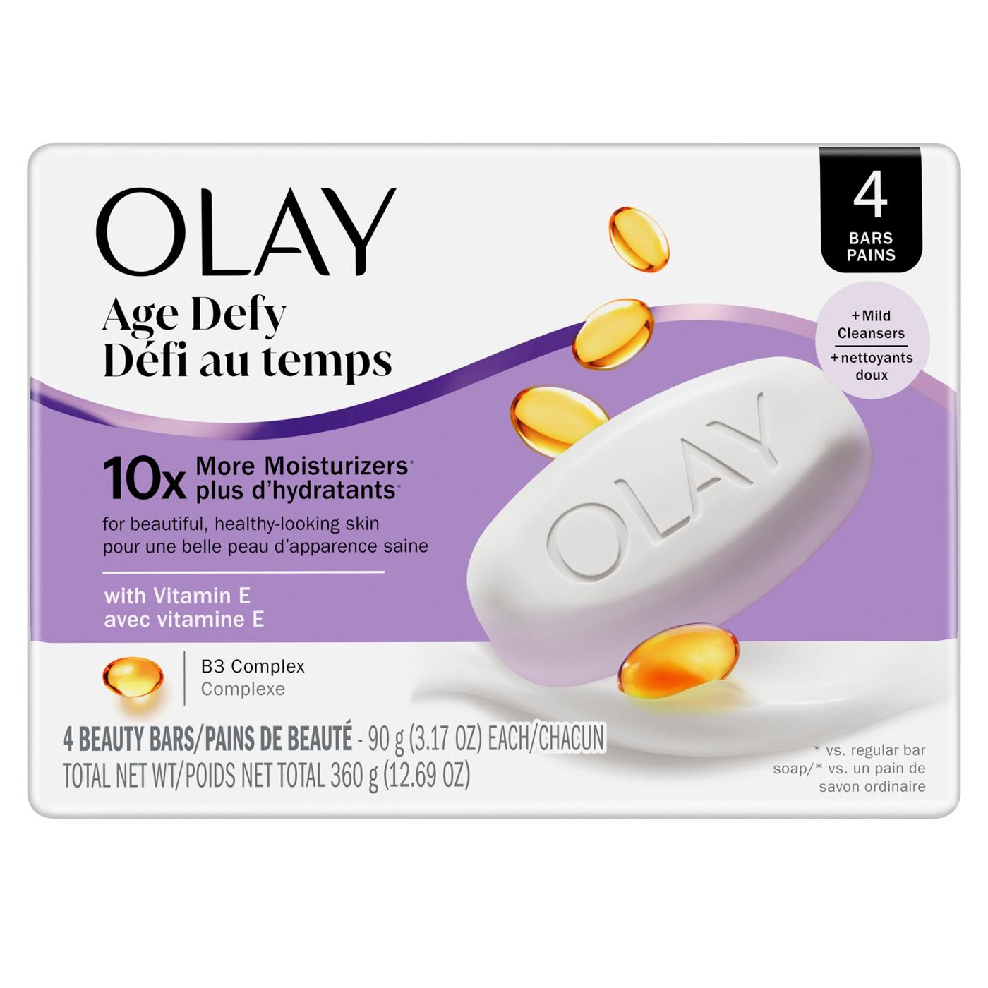 Olay Age Defying Vitamin E Bar Soap; image 3 of 7