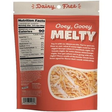 MOOCHO Dairy Free Fiesta Blend Style Cheese Shreds