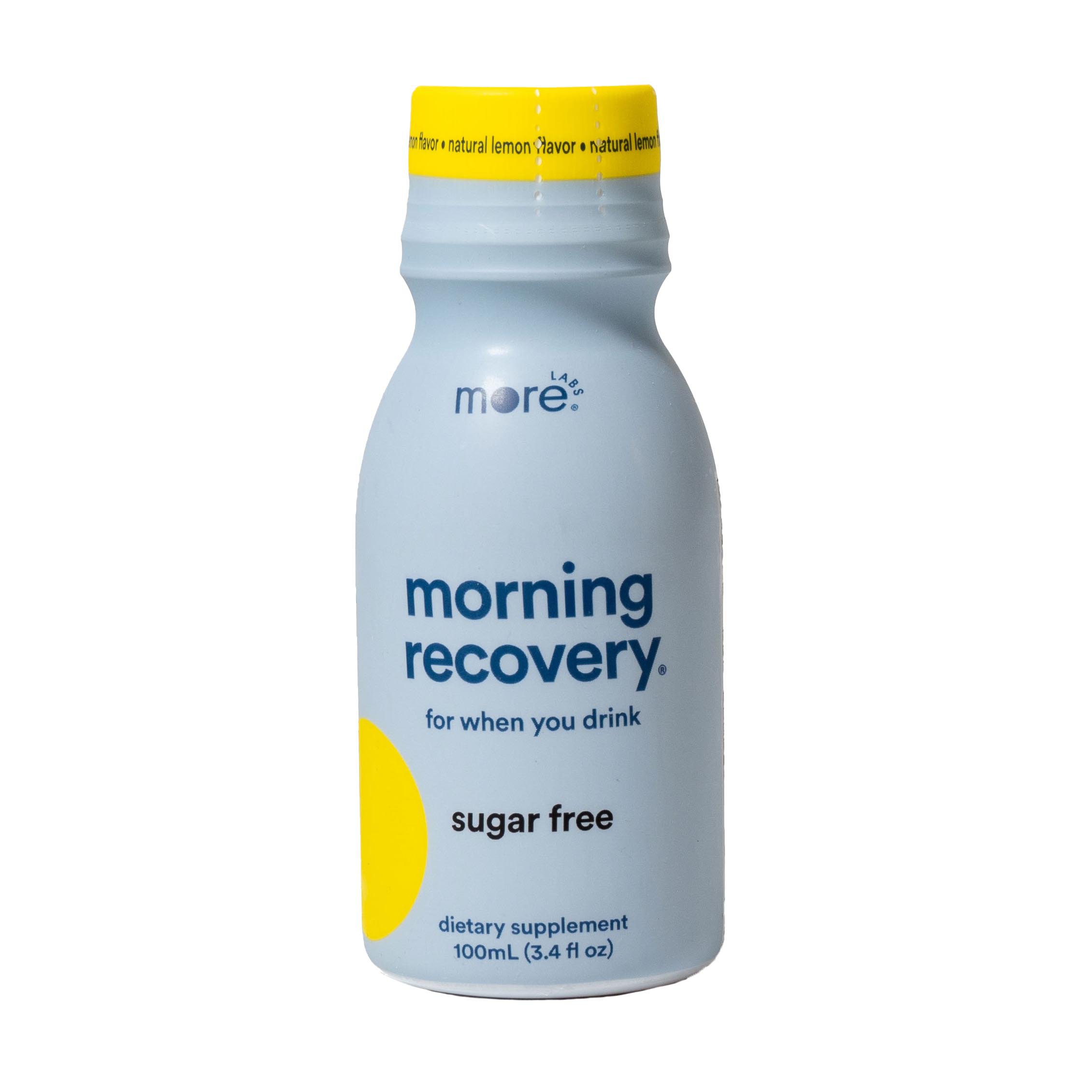 Morning Recovery Sugar Free Lemon Dietary Supplement Shop Cocktail
