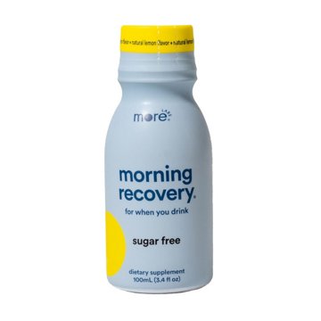 Morning Recovery Sugar Free Lemon Dietary Supplement, 3.4 oz