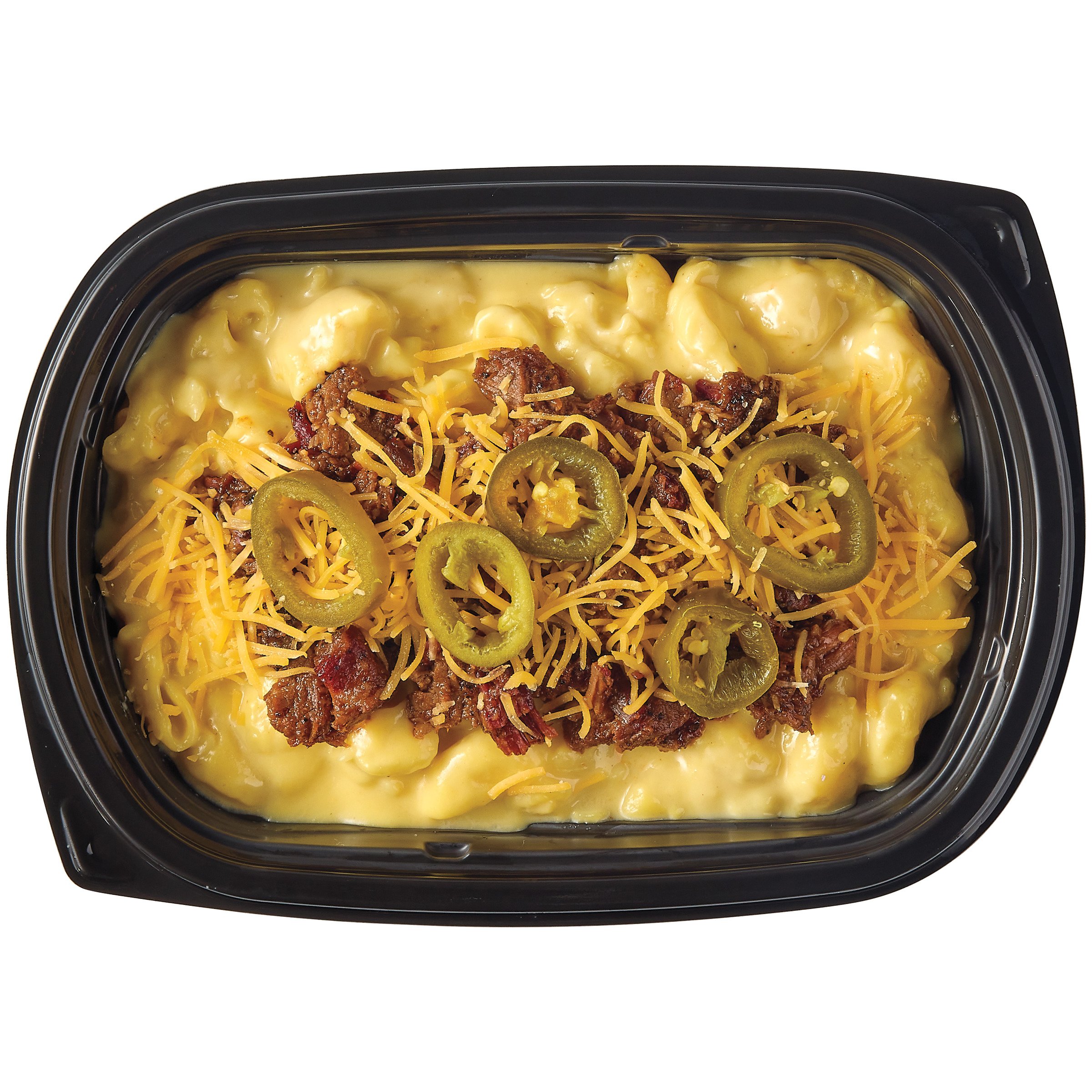 HEB True Texas BBQ Loaded Mac & Cheese with Chopped Brisket (Served