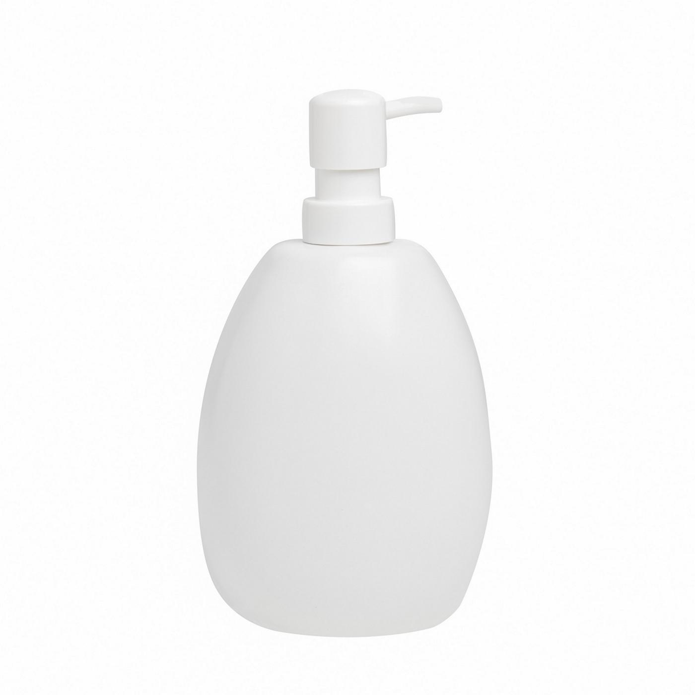 Umbra Joey Soap Pump & Scrubby - White; image 4 of 6