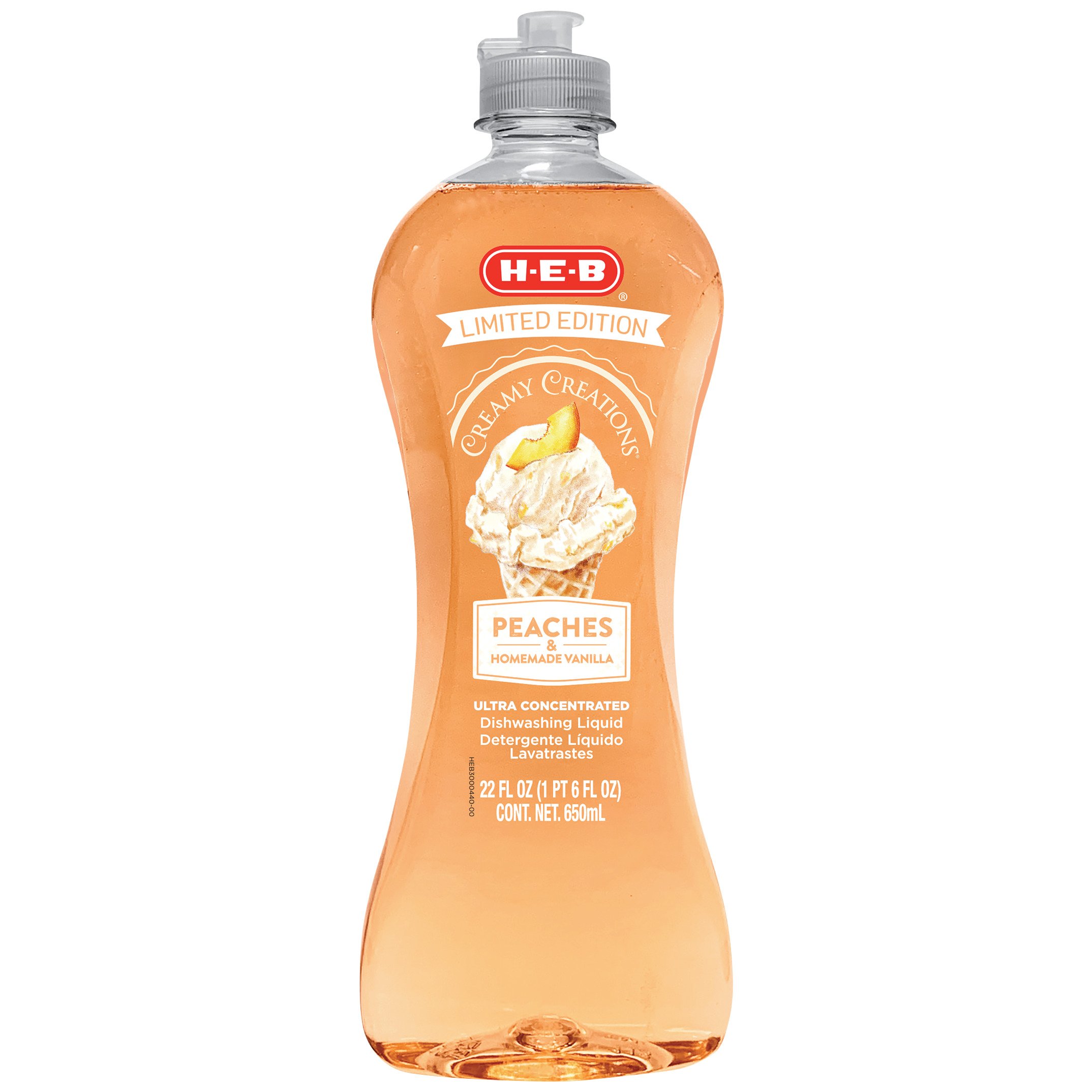 HEB Limited Edition Ultra Concentrated Creamy Creations Peaches