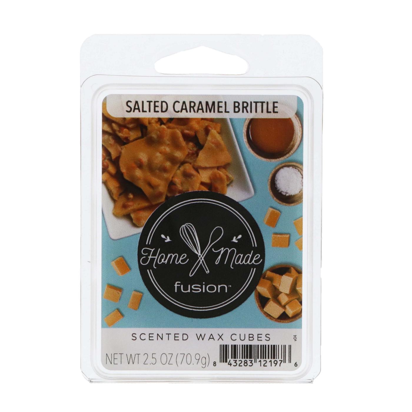 Fusion Salted Caramel Brittle Scented Wax Melt Cubes; image 1 of 2