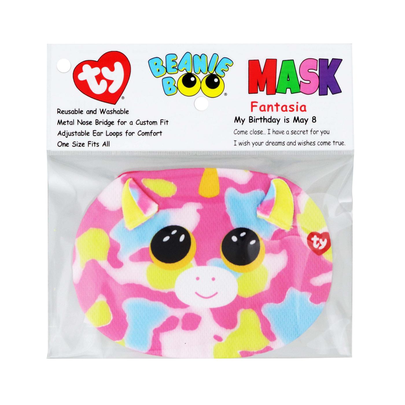 ty Beanie Boo Fantasia-Unicorn Protective Face Mask - Shop Kits ...