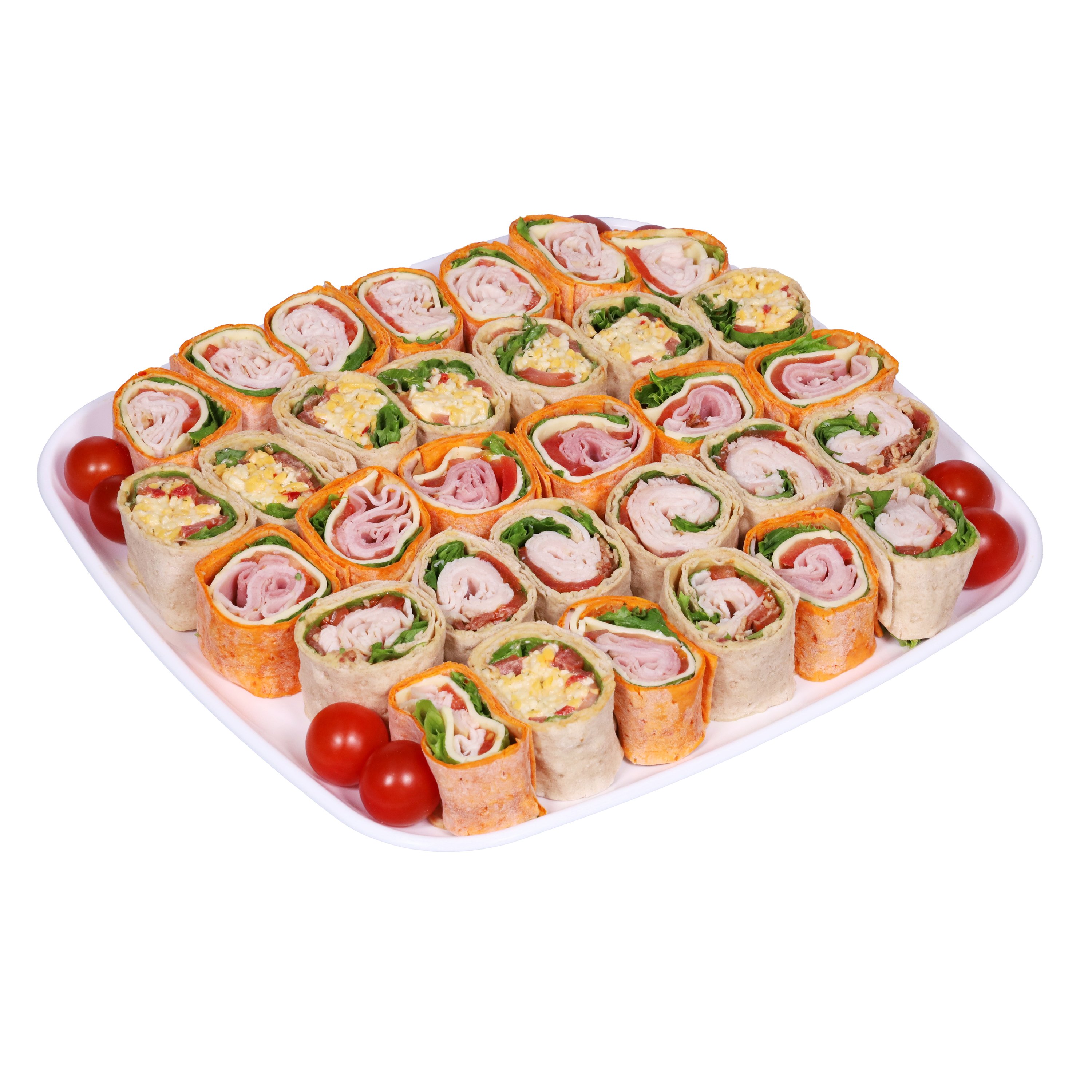 H-E-B Deli Medium Party Tray - Assorted Sandwich Wraps, 32 ct