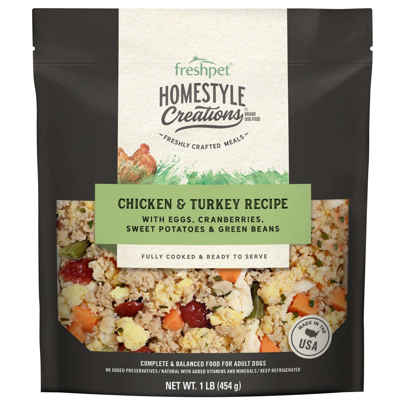 Freshpet Homestyle Creations Chicken & Turkey Recipe Wet Dog Food; image 1 of 3