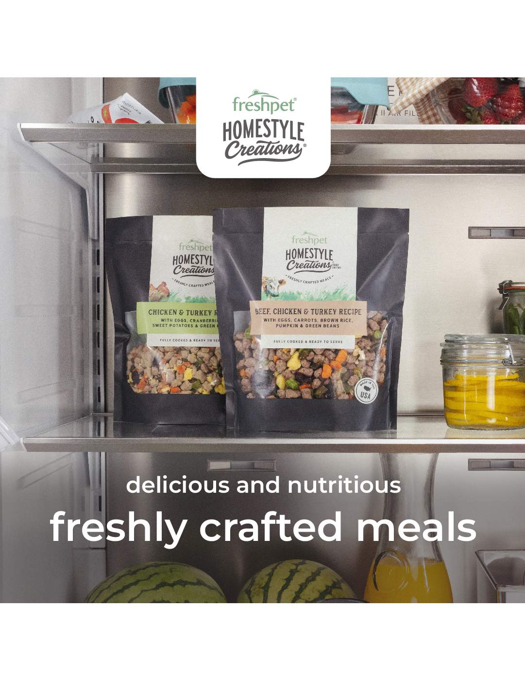 Freshpet Homestyle Creations Chicken & Turkey Recipe Wet Dog Food