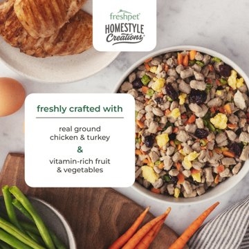 Freshpet Homestyle Creations Homestyle Creations Fresh Dog Food - Chicken & Turkey with Veggies