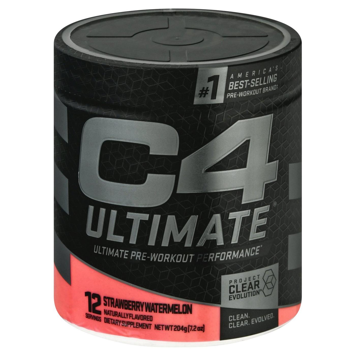 Cellucor C4 Ultimate Pre-Workout Performance Strawberry Watermelon ...