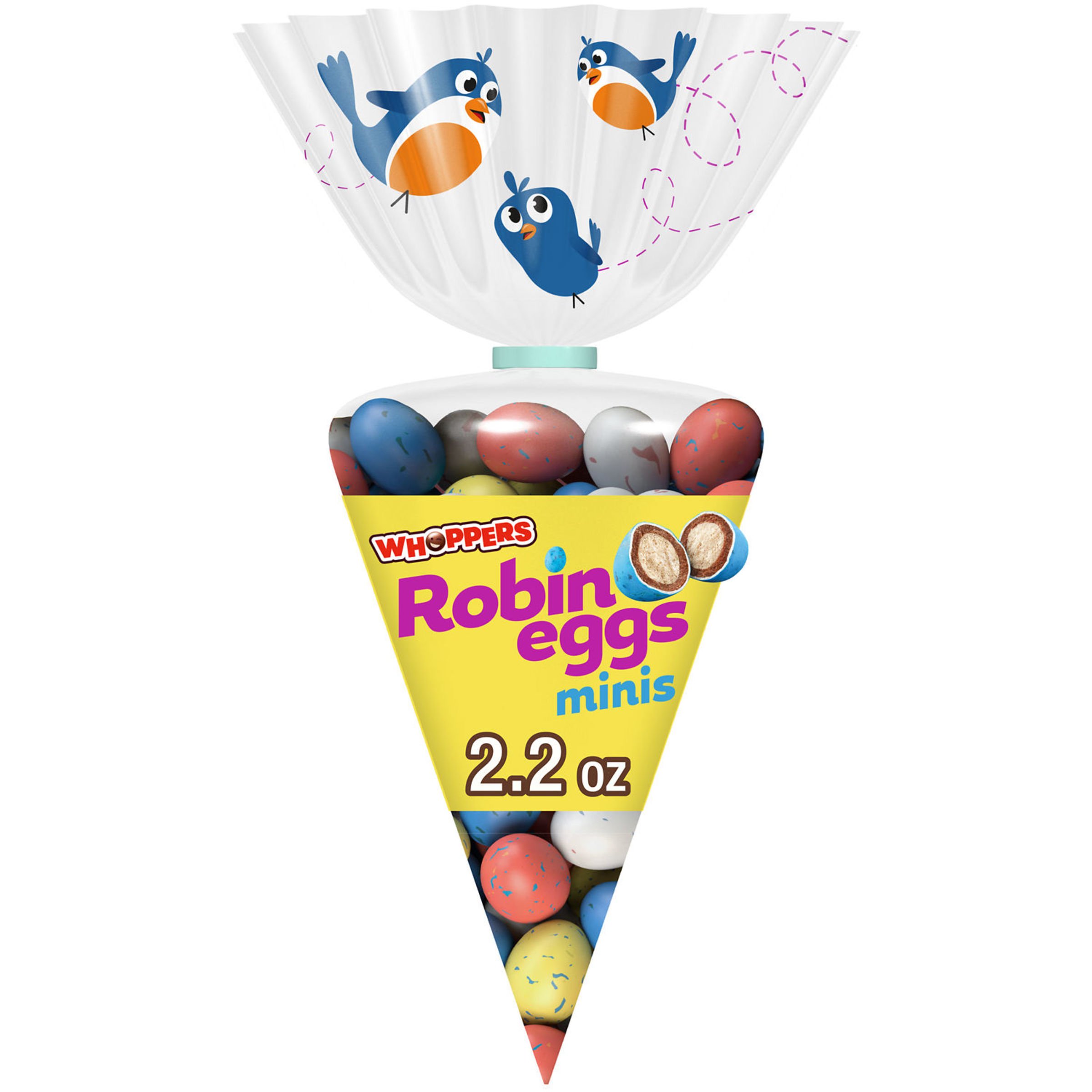 Whoppers Robin Eggs Minis Easter Candy Carrot Bag Shop Candy at HEB