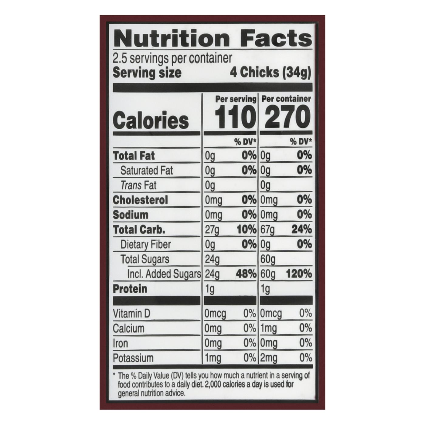 Peeps Marshmallow Easter Chicks - Hot Tamales Fierce Cinnamon; image 2 of 2