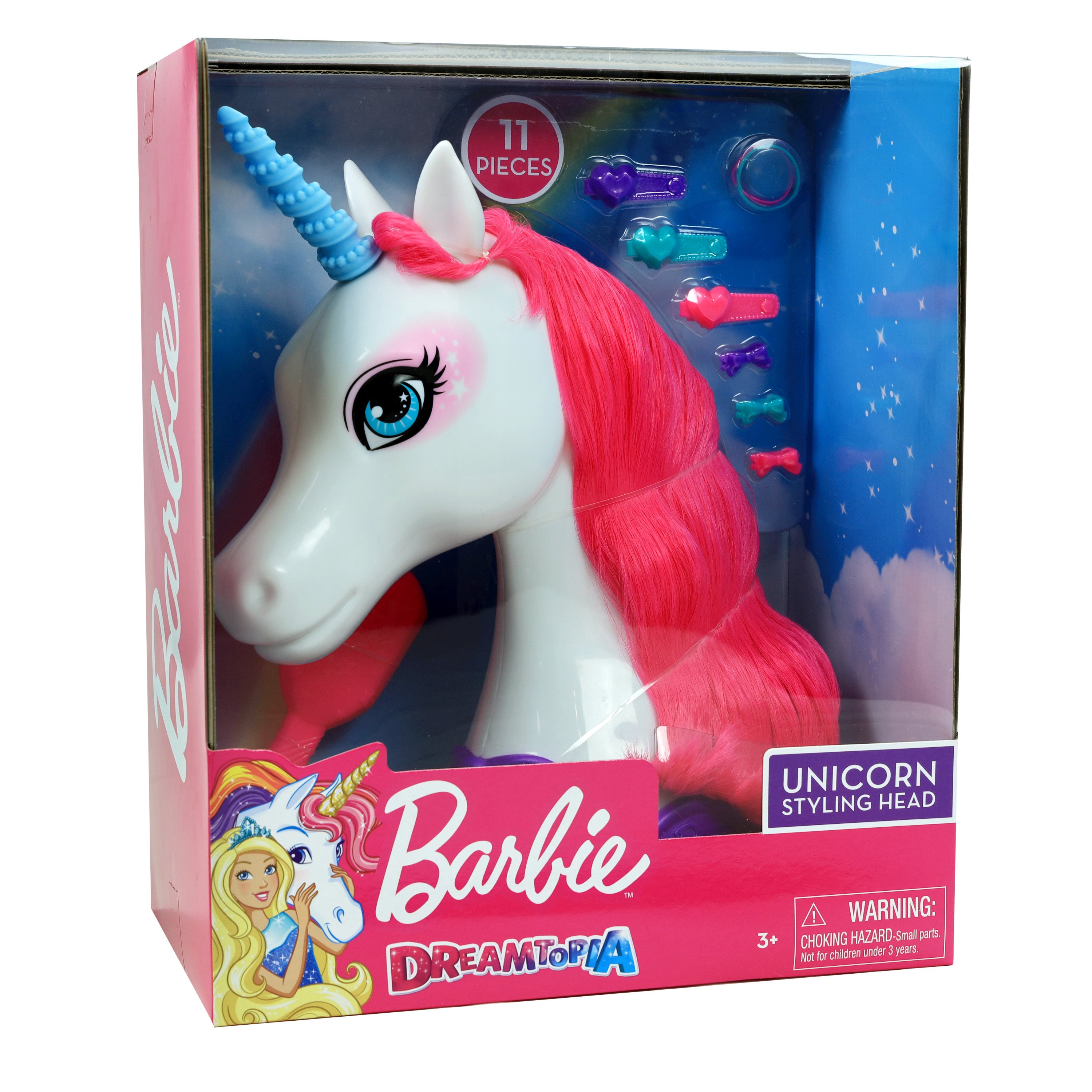 discolor titel brud Barbie Dreamtopia Unicorn Styling Head - Shop Playsets at H-E-B
