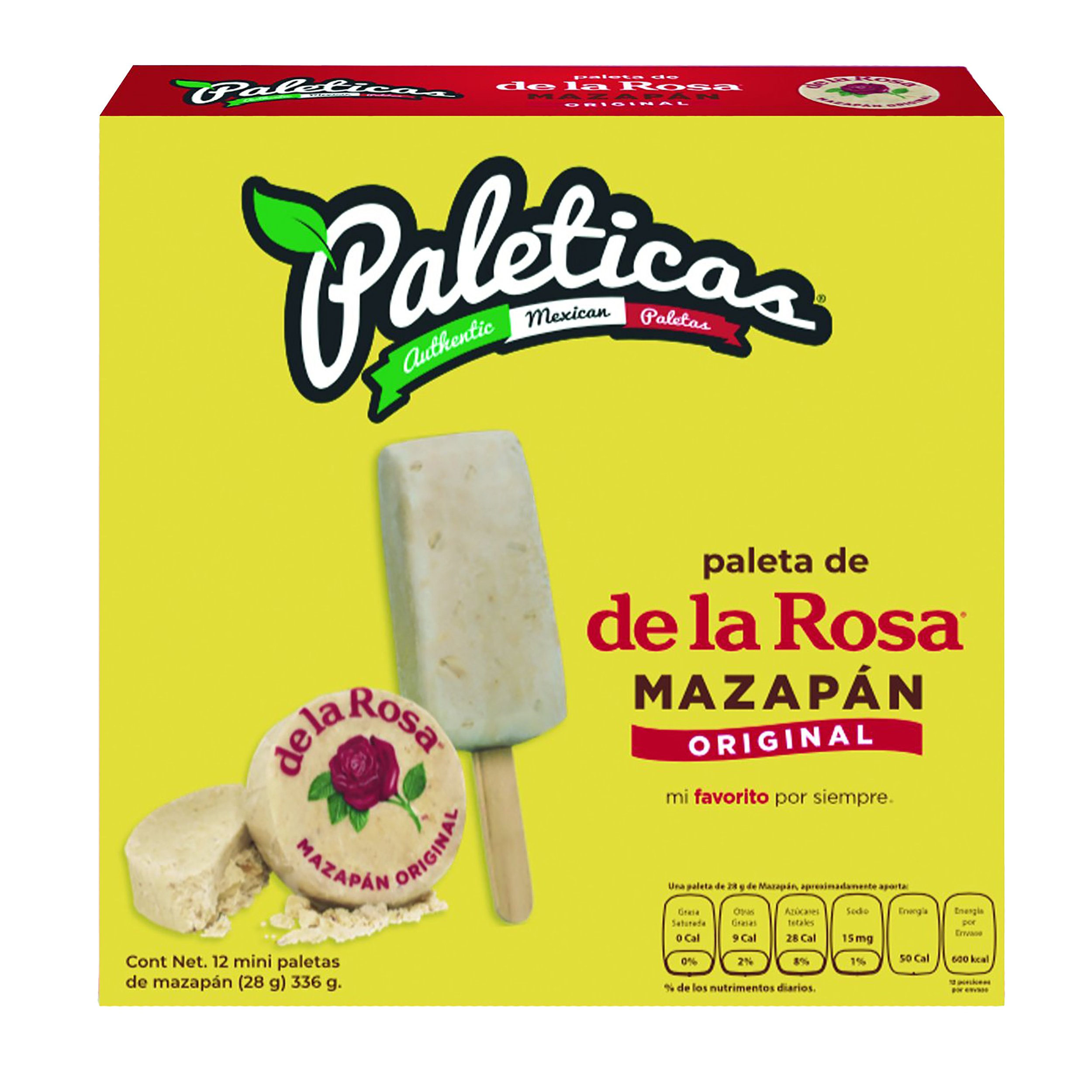 Paleticas De La Rosa Mazapan Mini Frozen Bars Shop Ice Cream & Treats at HEB