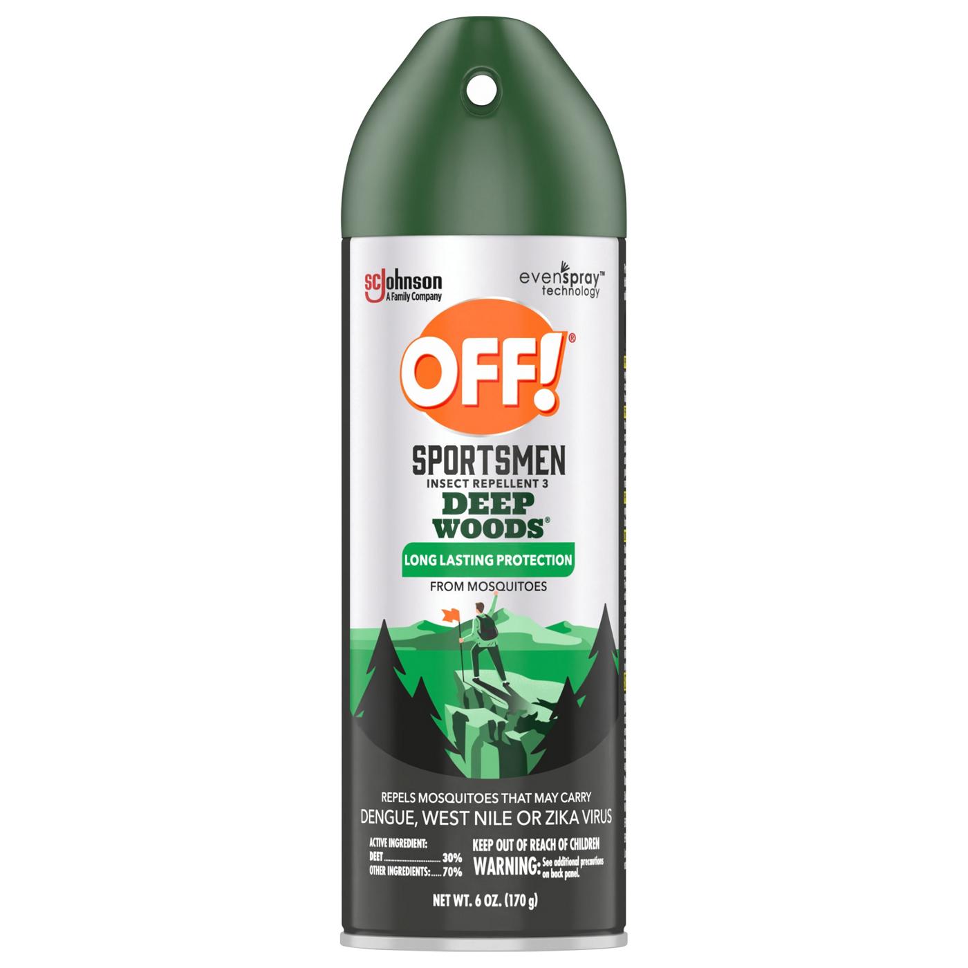 Off! Sportsmen Deep Woods Insect Repellent 3; image 1 of 2