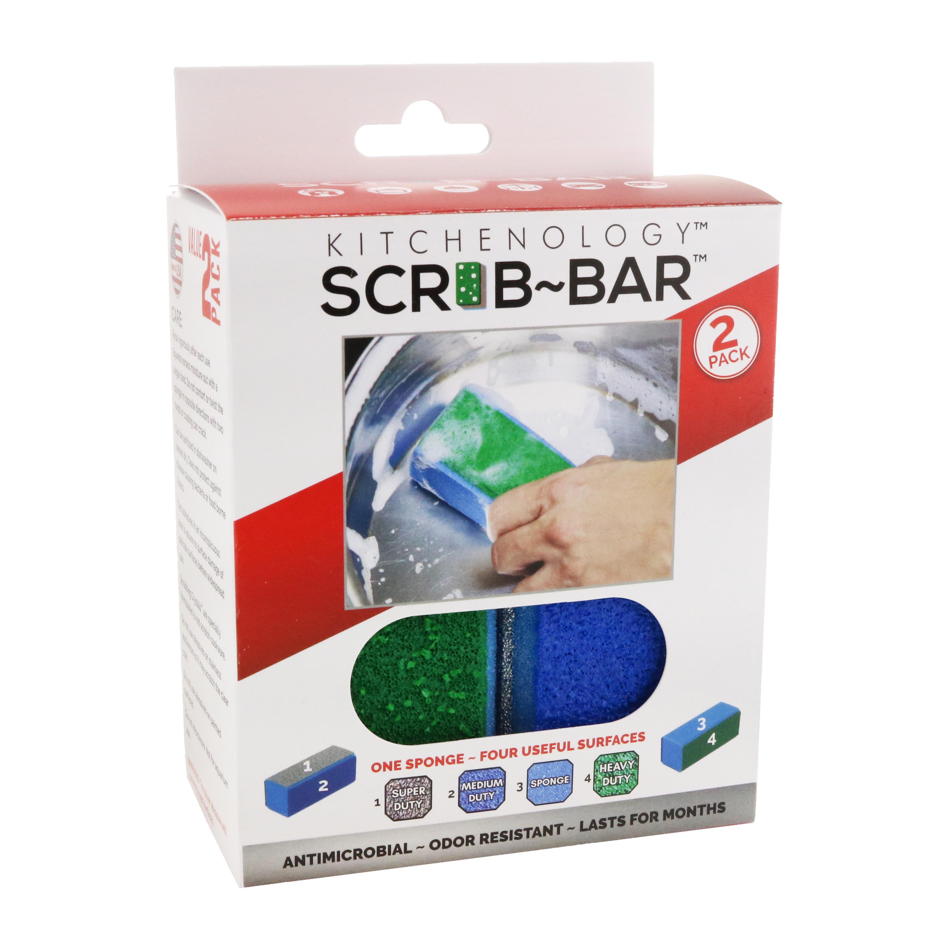 Kitchenology Scrub Bar Shop Sponges & Scrubbers at HEB