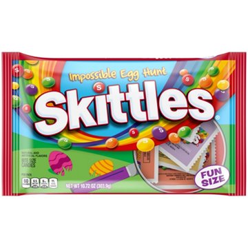 Skittles Original Impossible Fun Size Easter Egg Hunt Candy