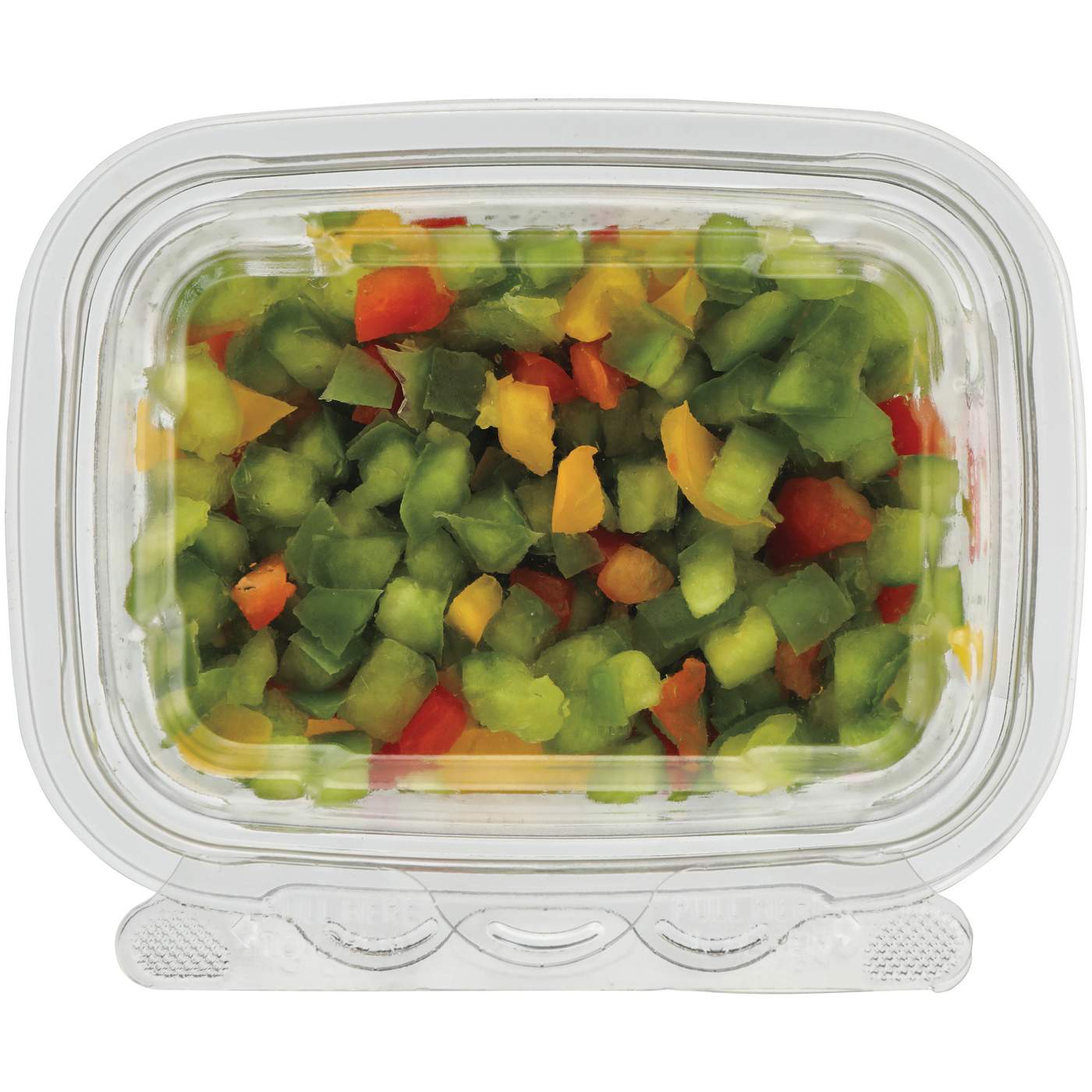 H-E-B Fresh Diced 3 Color Bell Peppers - Single Serve; image 2 of 2