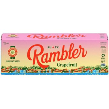 Rambler Grapefruit Sparkling Water 12 pk Cans
