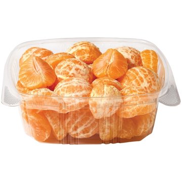 H-E-B Fresh Peeled Whole Mandarin Oranges - Large, Avg. 1.24 lbs
