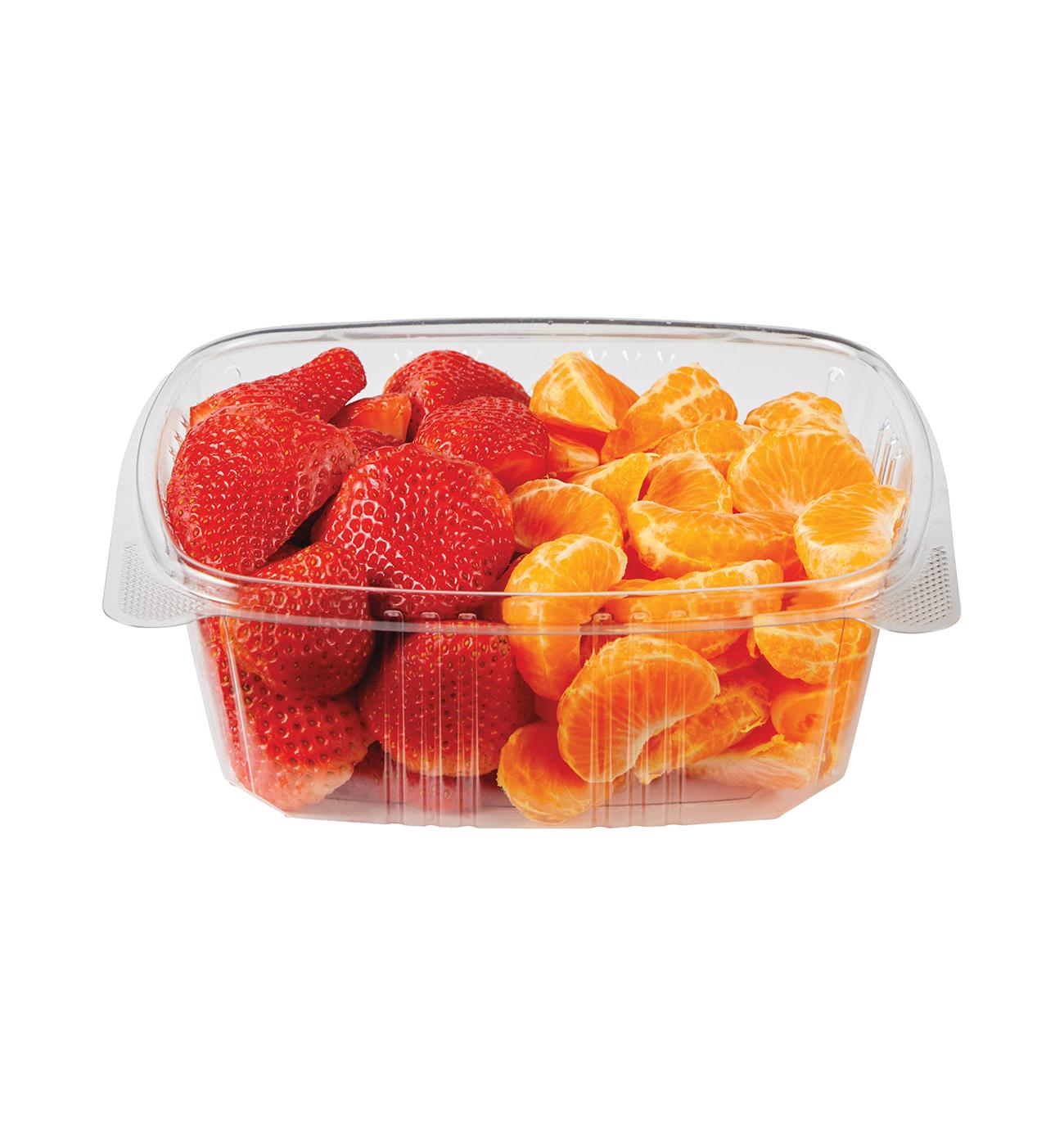 HEB Fresh Cut Strawberries & Peeled Mandarin Oranges Large Shop
