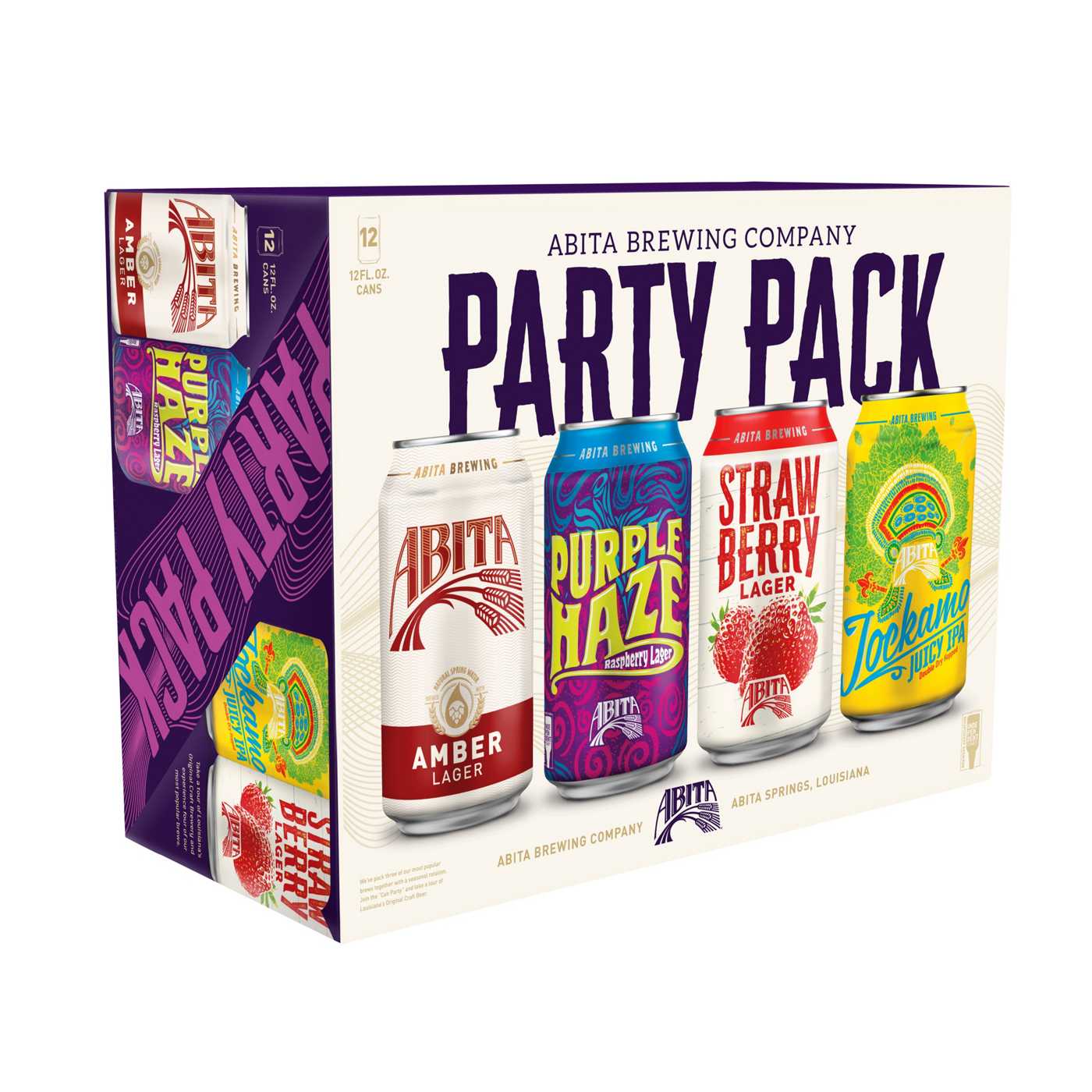 Abita Party Pack Variety Pack 12 oz Cans; image 1 of 2