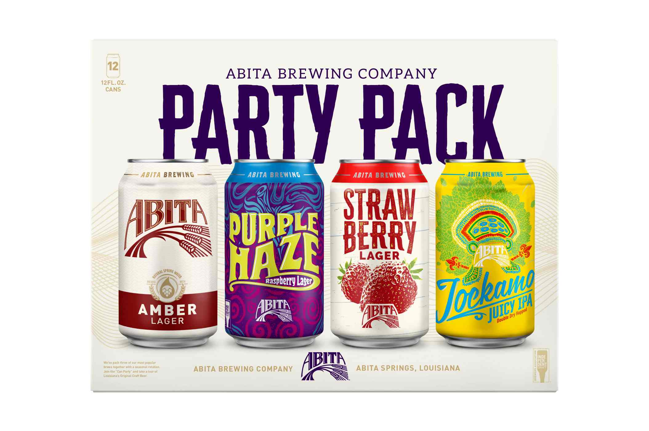 Abita Party Pack Variety Pack 12 oz Cans; image 2 of 2