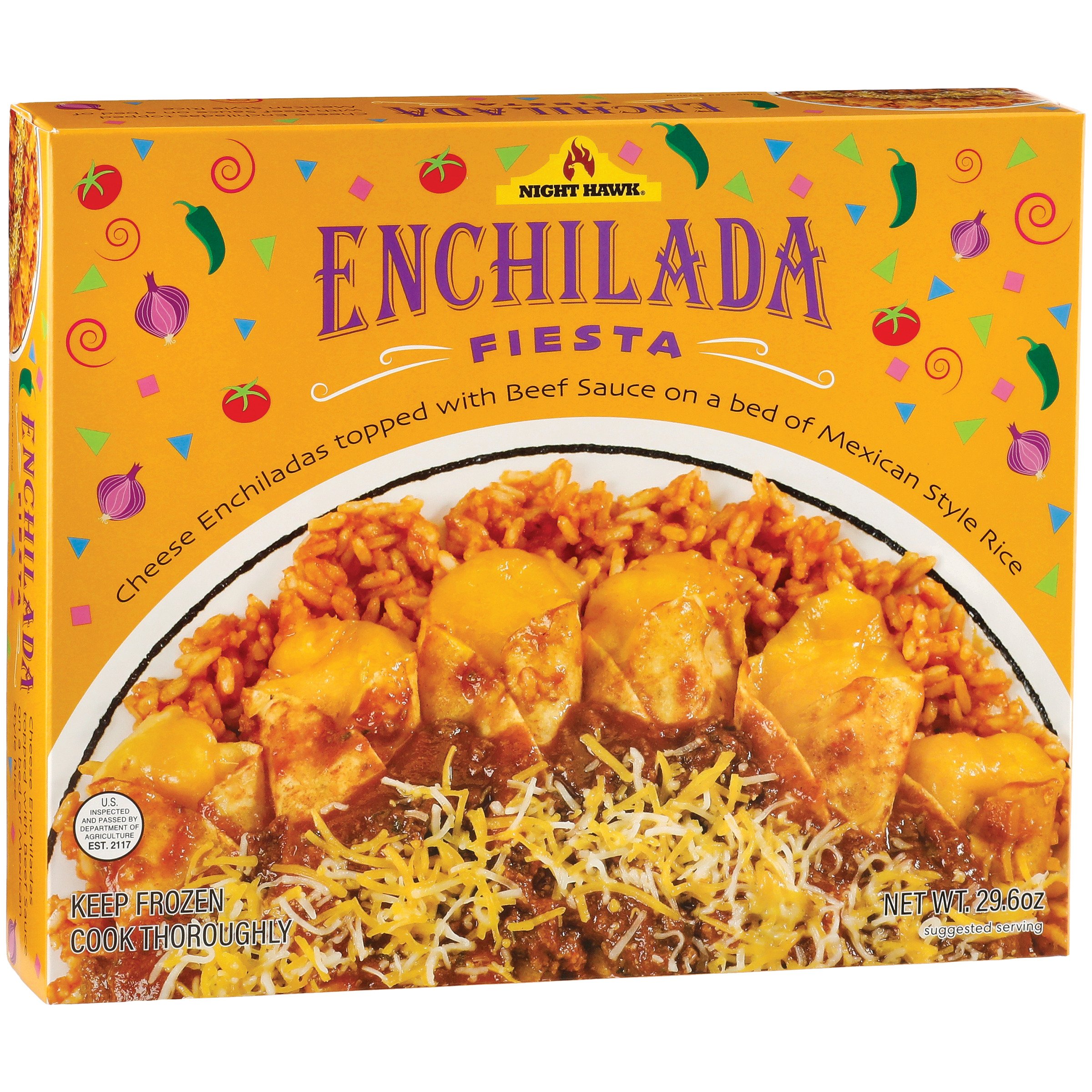 Night Hawk Enchilada Fiesta Cheese Enchiladas Shop Entrees & Sides at