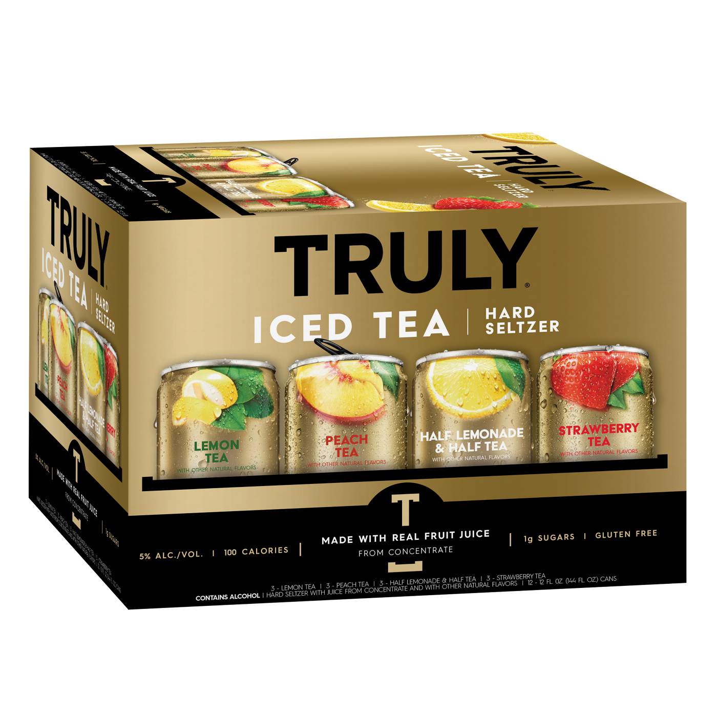Truly Hard Seltzer Iced Tea Variety 12 pk Cans; image 2 of 4