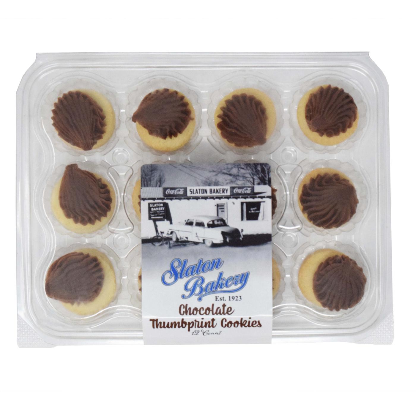 Slaton Bakery Chocolate Thumbprint Cookies; image 3 of 3