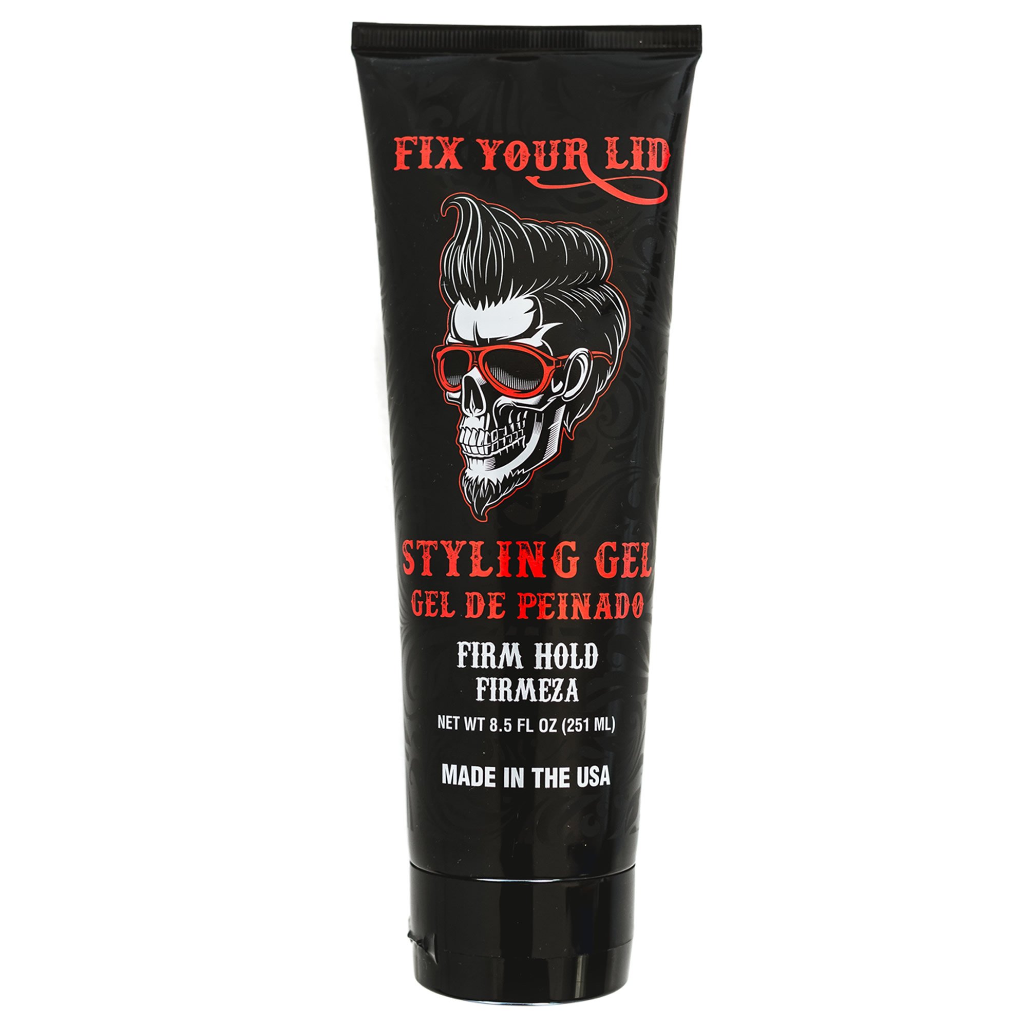 Fix Your Lid Firm Hold Styling Gel - 8.5 fl oz