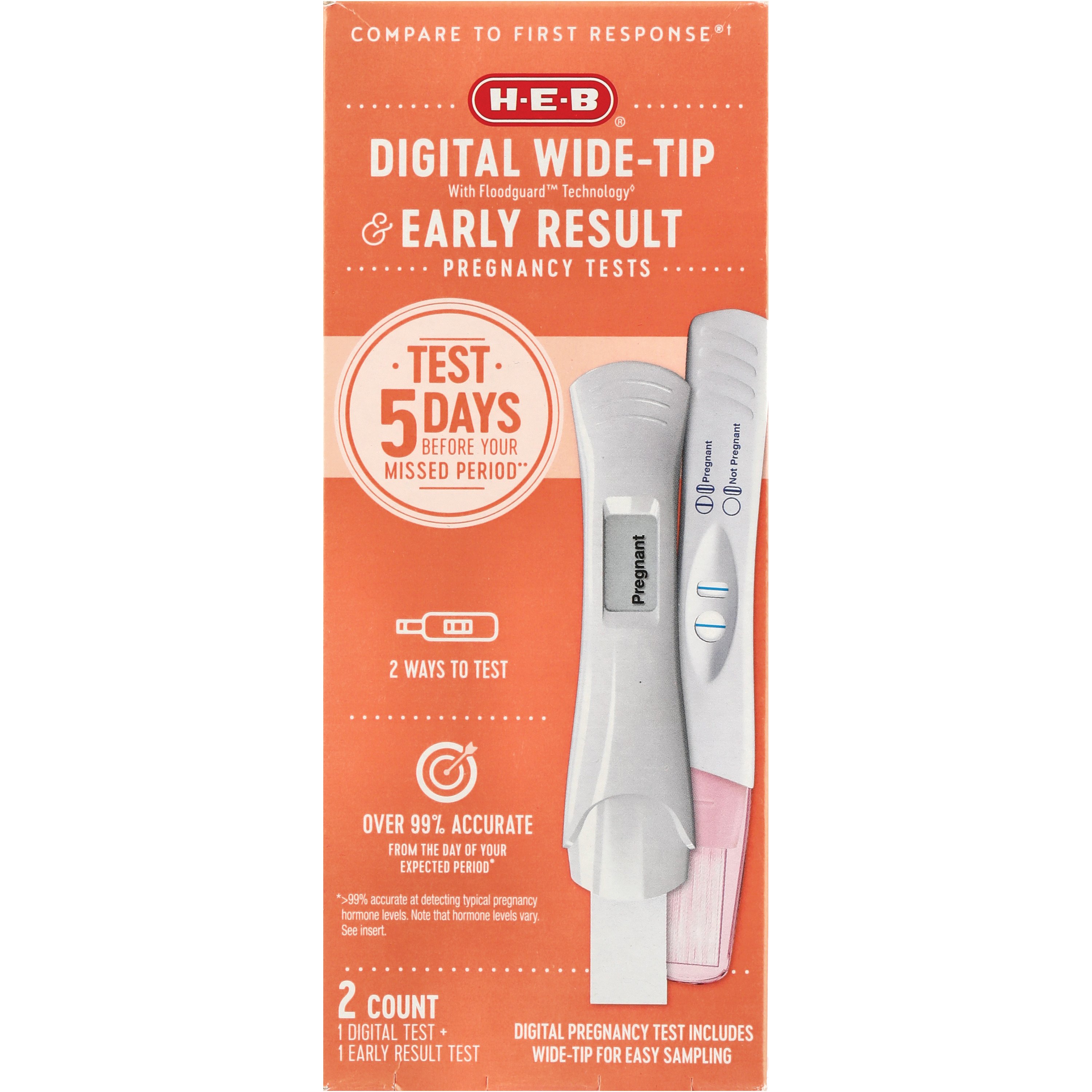 HEB Digital & Early Result Pregnancy Test Shop Pregnancy