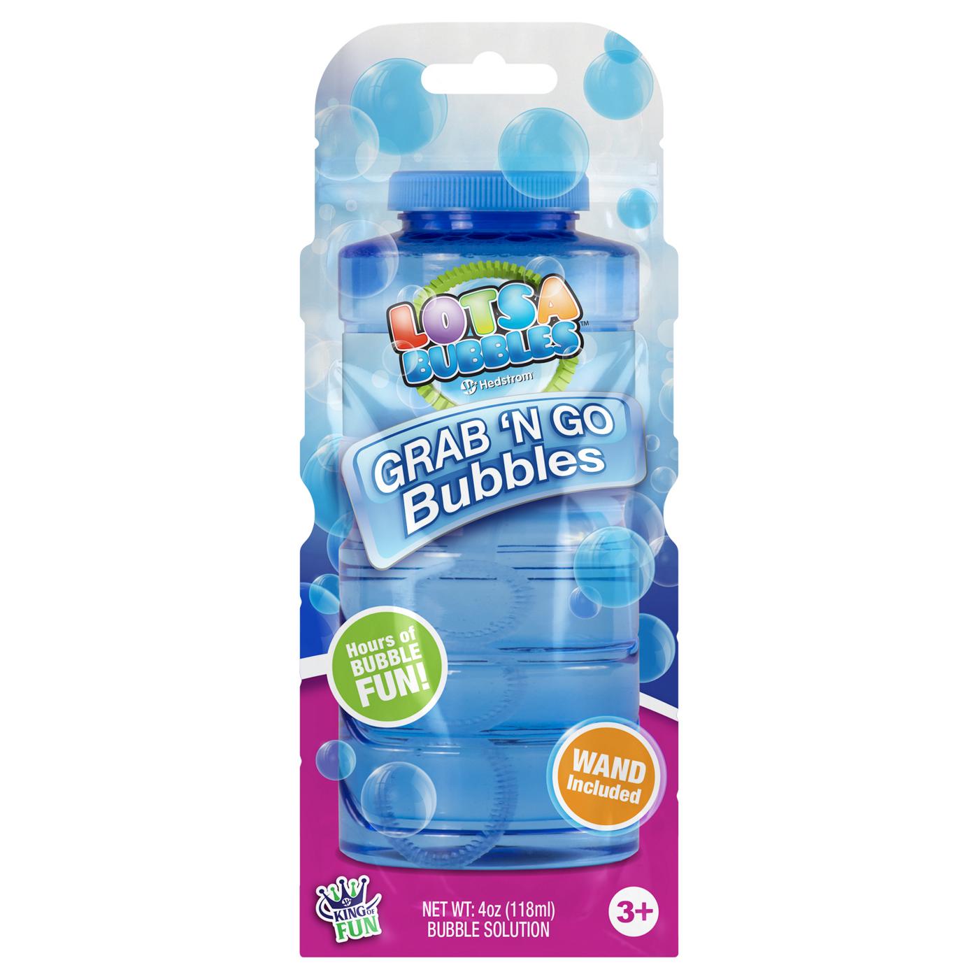Ball Bounce & Sport Lotsa Bubbles Grab 'N Go Bubbles, Assorted