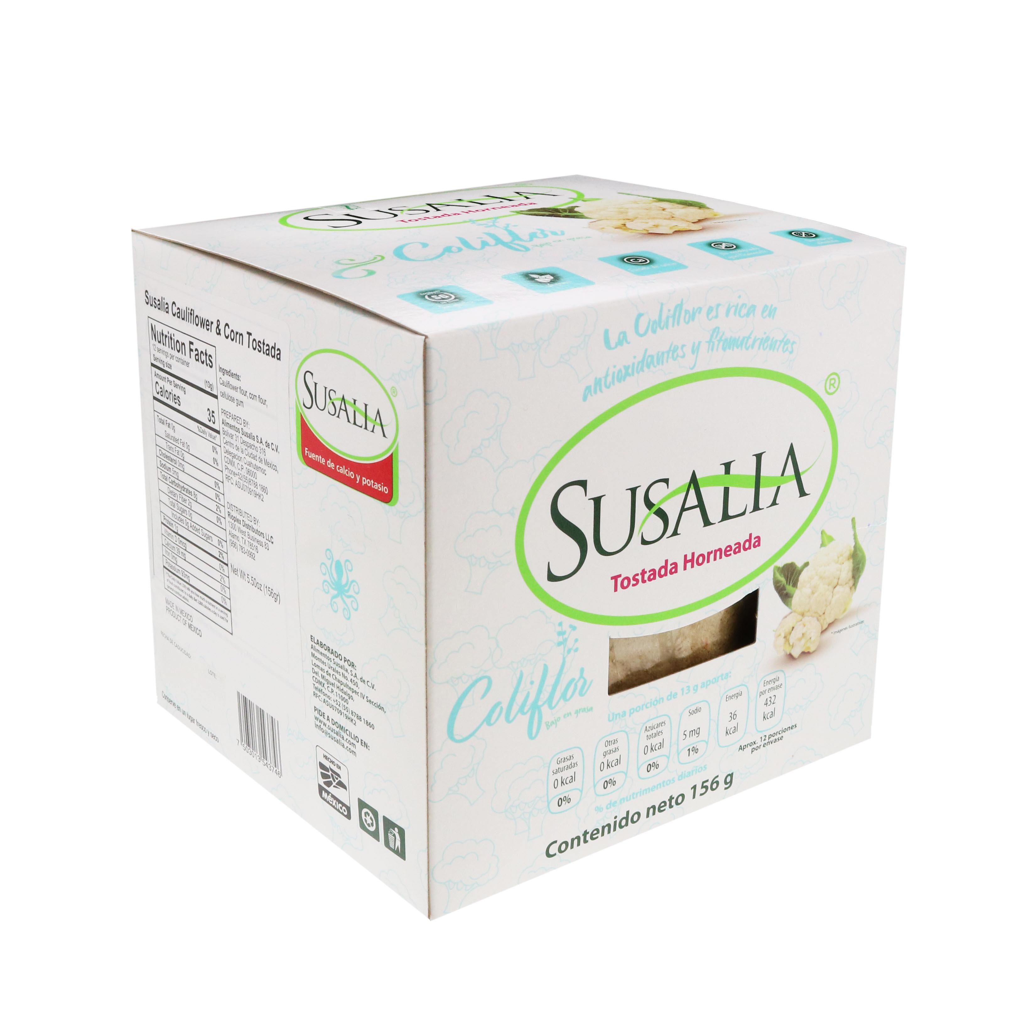 Susalia Cauliflower Tostadas Shop Tortillas at HEB