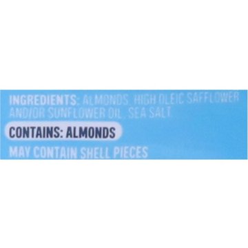 H-E-B Lightly Salted Roasted Almonds, 16 oz