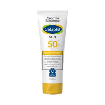 Cetaphil Sheer Mineral Sunscreen SPF 50, 3 oz