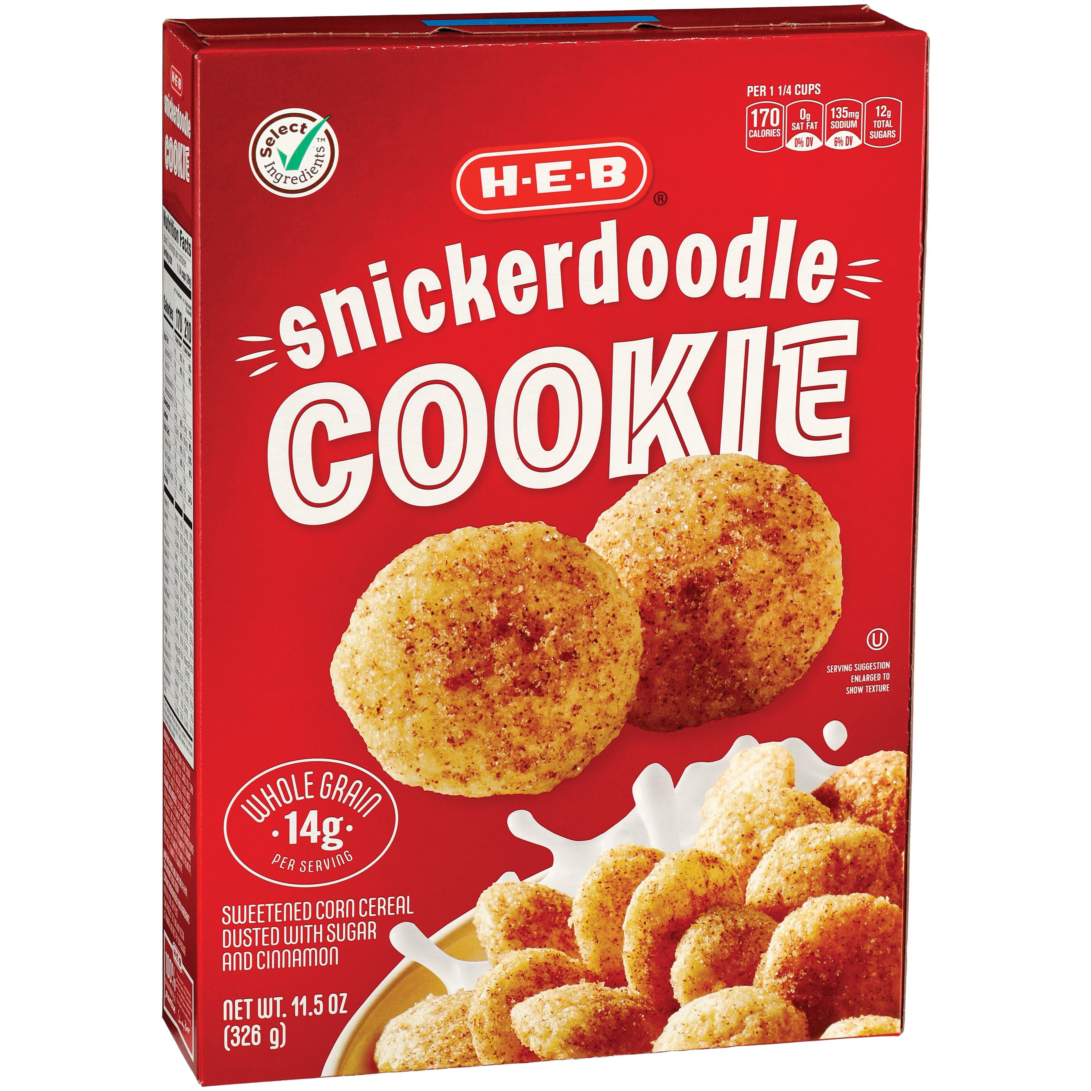 HEB Select Ingredients Snickerdoodle Cookie Cereal Shop Cereal