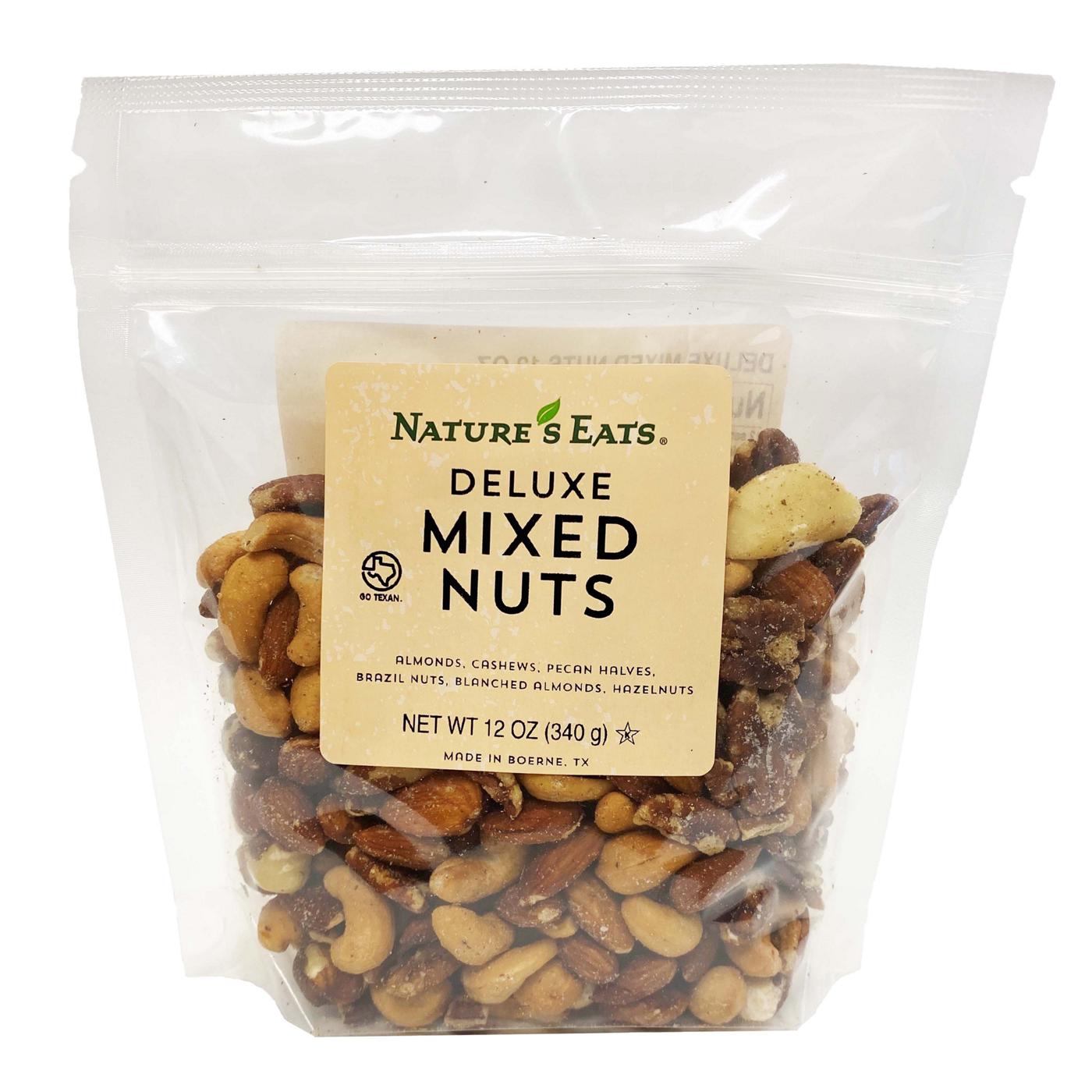 Nature's Eats Deluxe Mixed Nuts; image 1 of 2