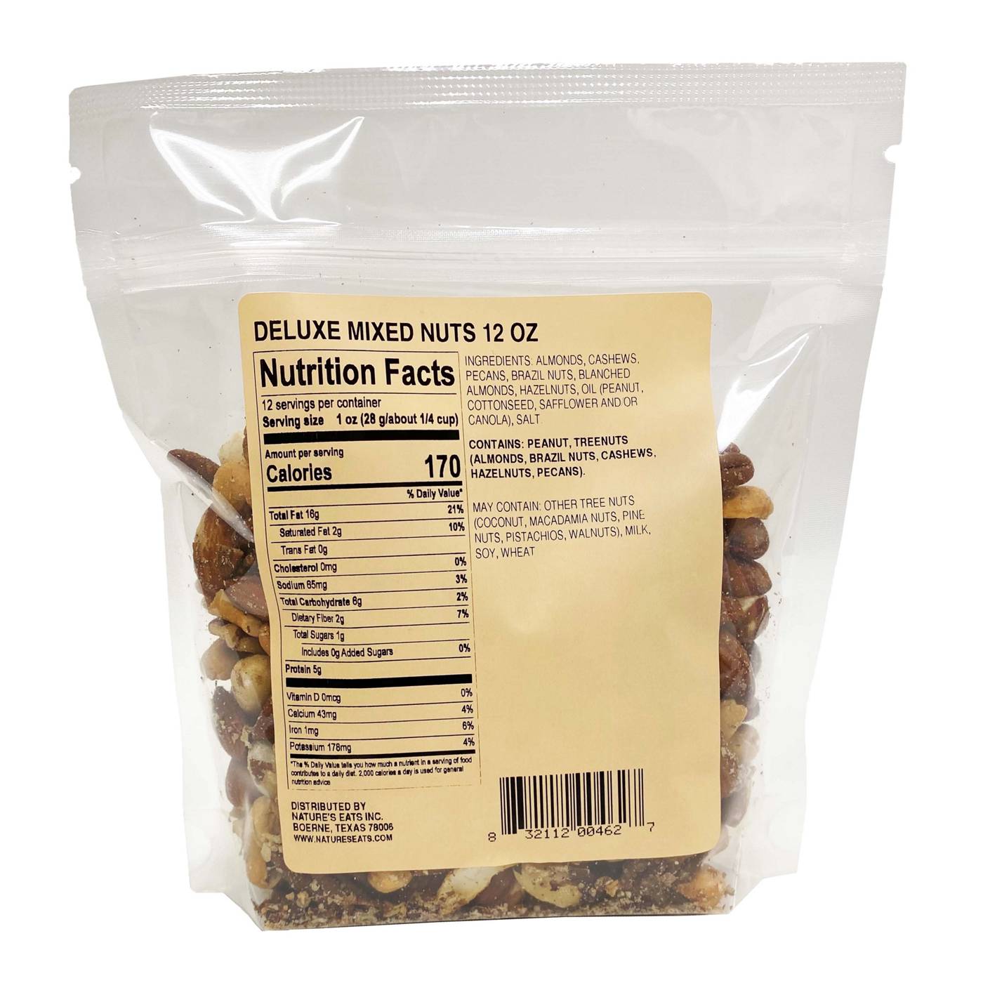 Nature's Eats Deluxe Mixed Nuts; image 2 of 2