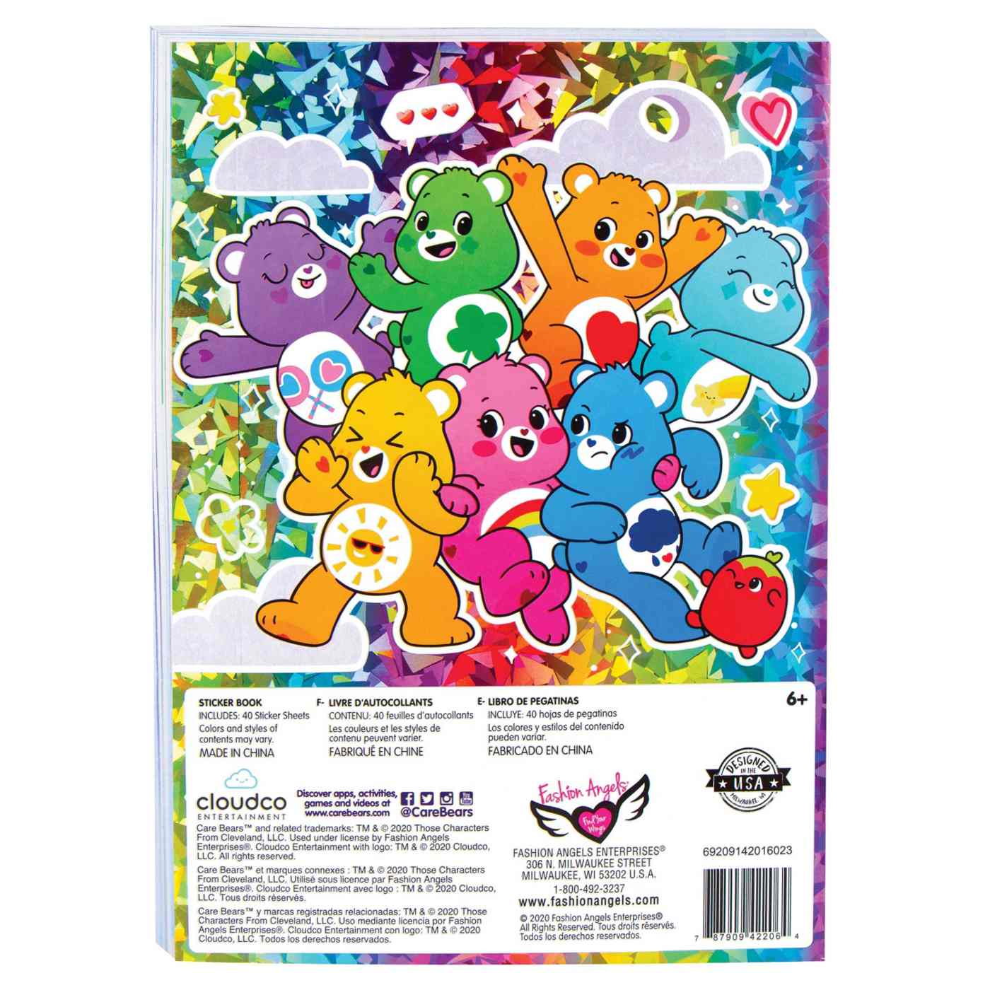Fashion Angels Care Bears Sticker Book; image 2 of 8