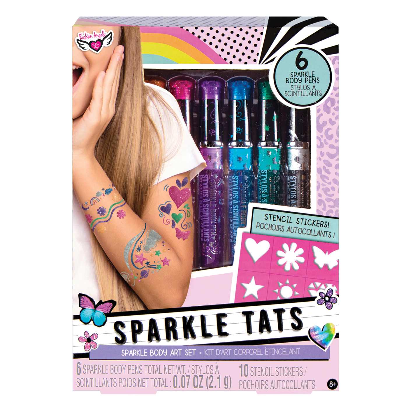 Fashion Angels Sparkle Tats Tattoo Body Art Kit; image 1 of 7