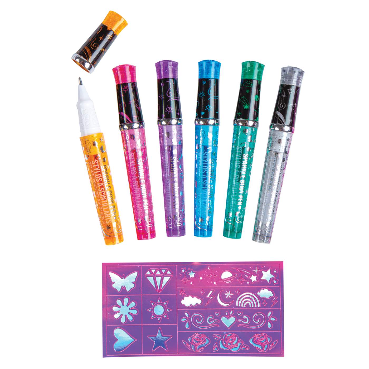 Fashion Angels Sparkle Tats Tattoo Body Art Kit; image 2 of 7