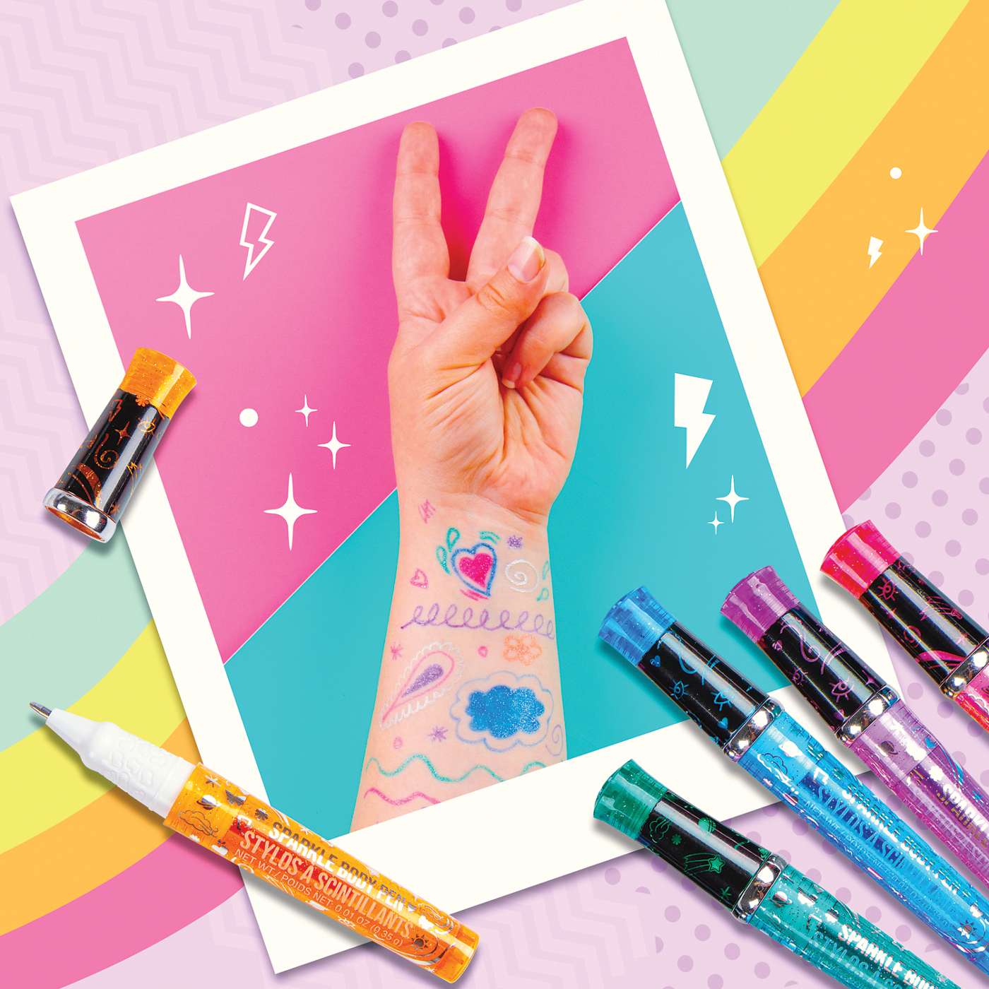 Fashion Angels Sparkle Tats Tattoo Body Art Kit; image 5 of 7