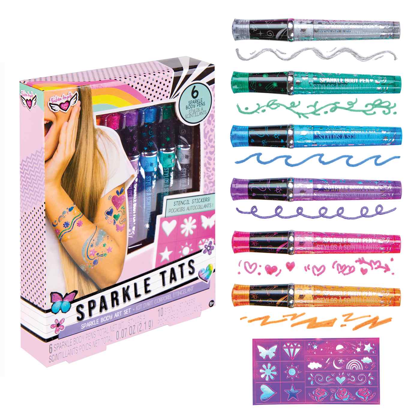 Fashion Angels Sparkle Tats Tattoo Body Art Kit; image 7 of 7