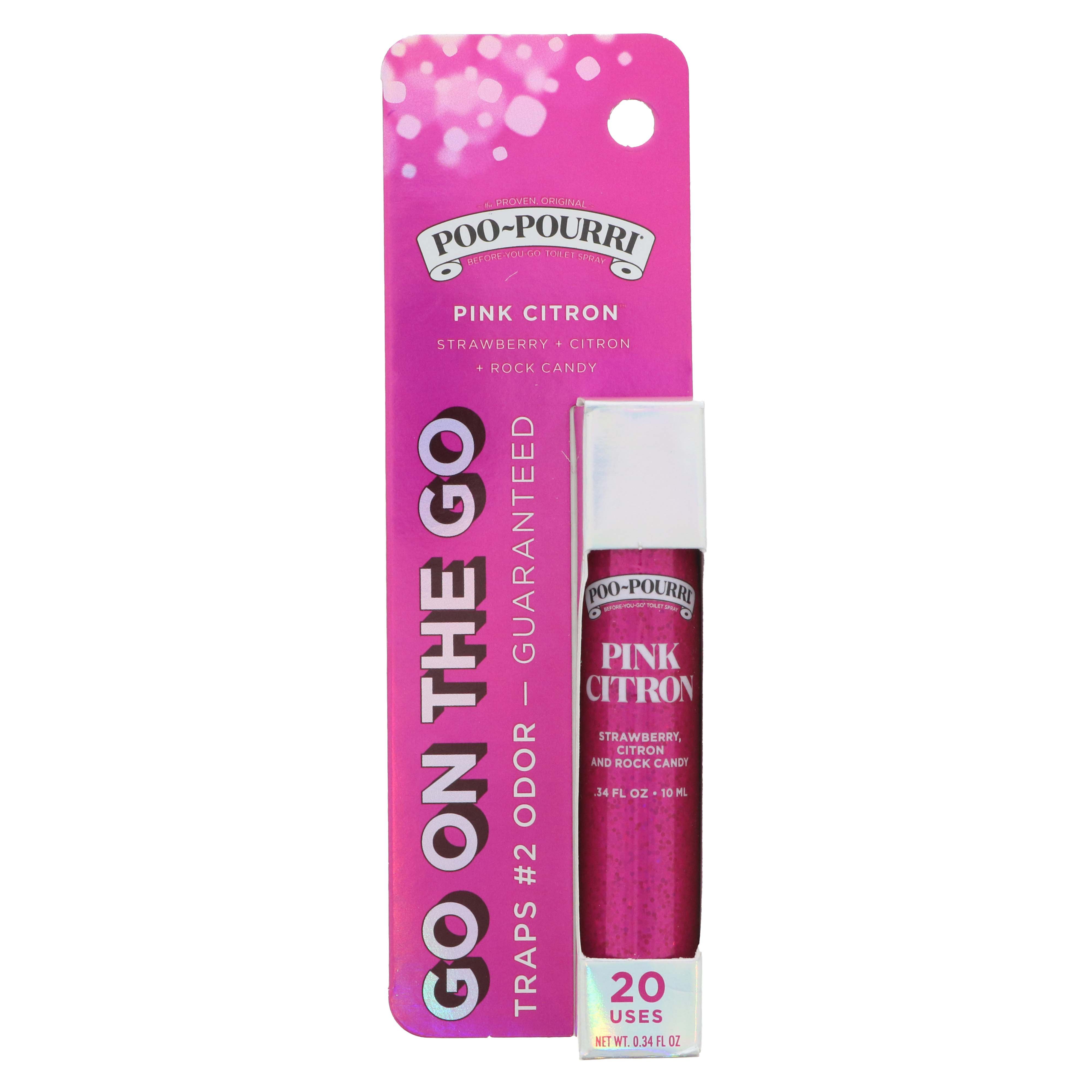 PooPourri Go On The Go Pink Citron Toilet Spray Shop Air Fresheners