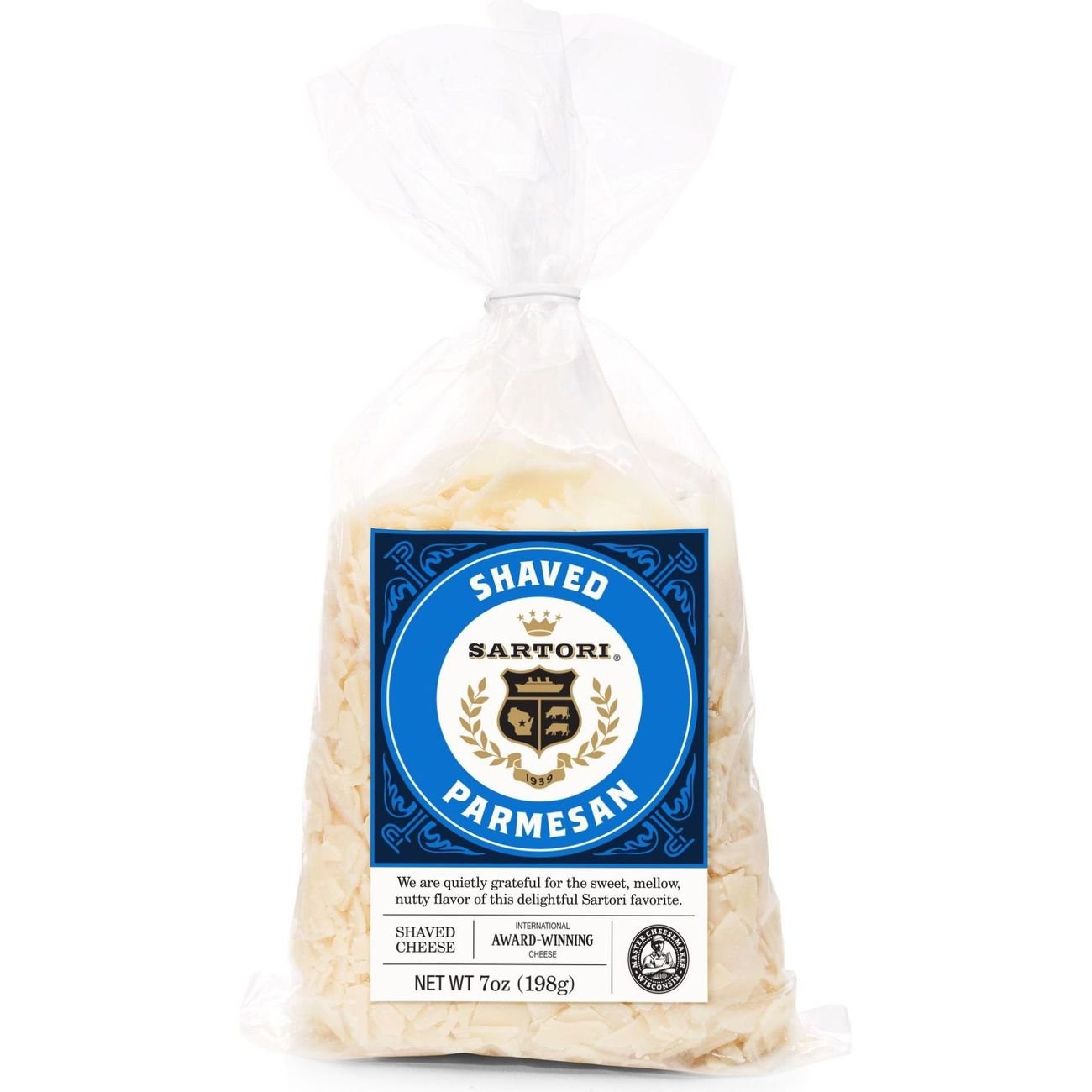 Sartori Shaved Parmesan Cheese, 7 oz