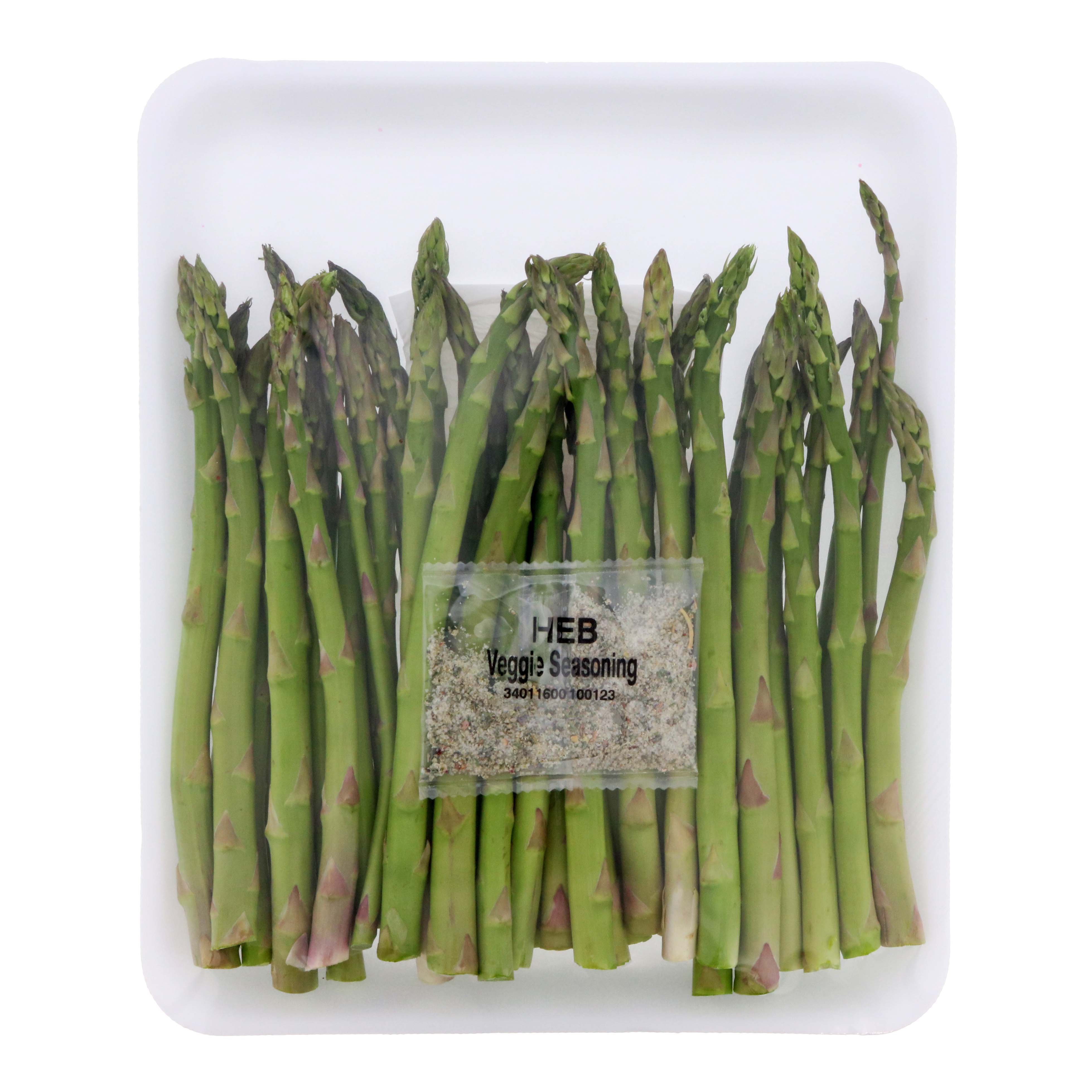 H-E-B Asparagus With Veggie Seasoning - Shop Artichokes & Asparagus At ...