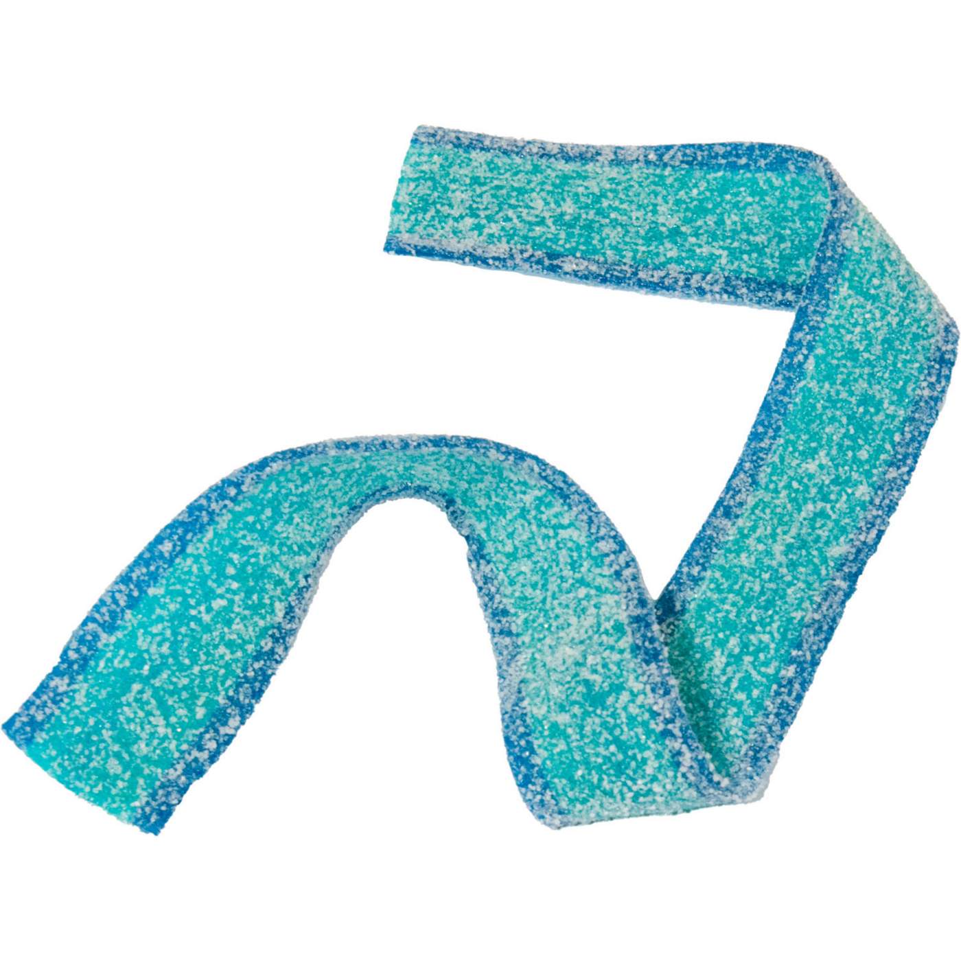 Sour Strips Blue Raspberry Candy; image 4 of 9