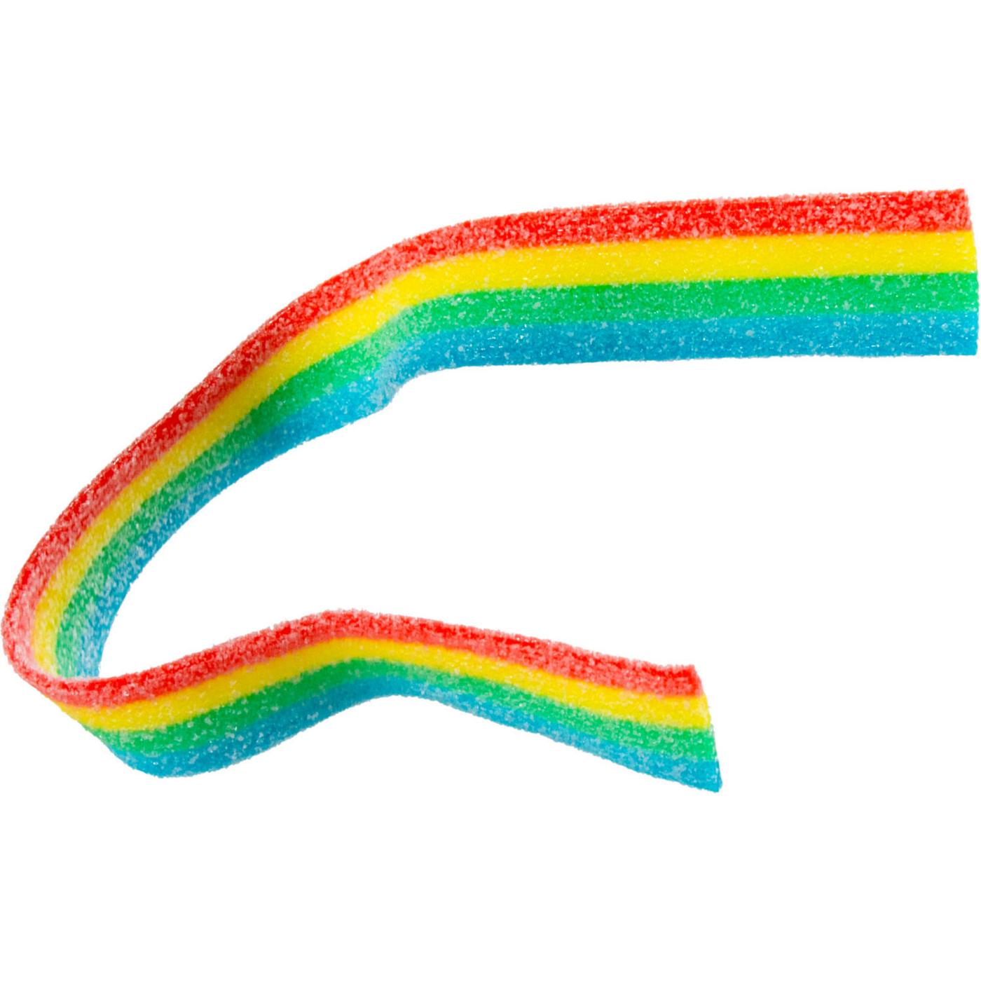Sour Strips Rainbow Flavor Candy; image 6 of 9
