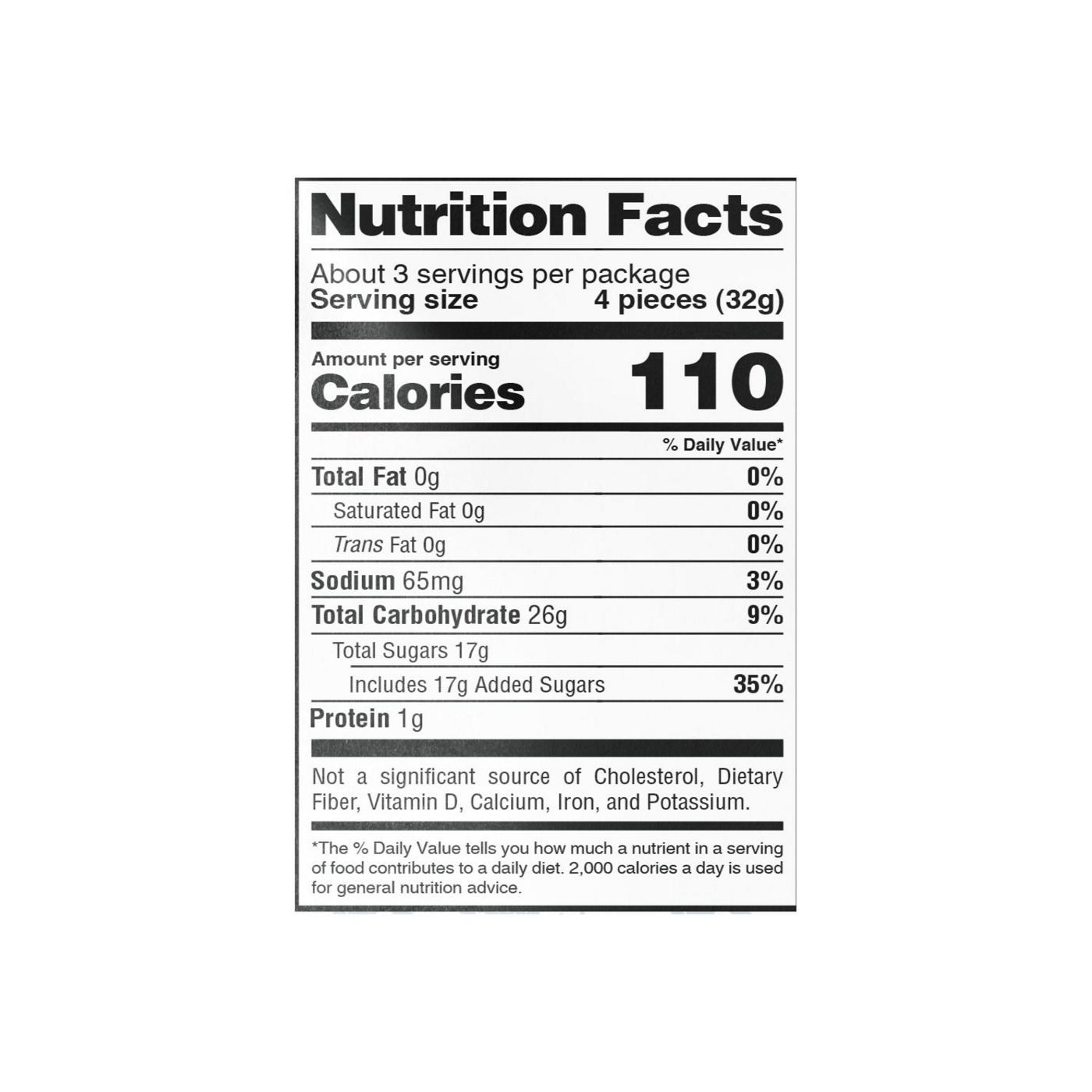 Sour Strips Rainbow Flavor Candy; image 8 of 9